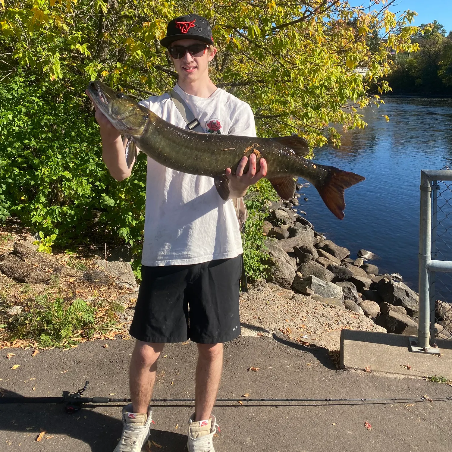 Muskie caught on Fishbrain