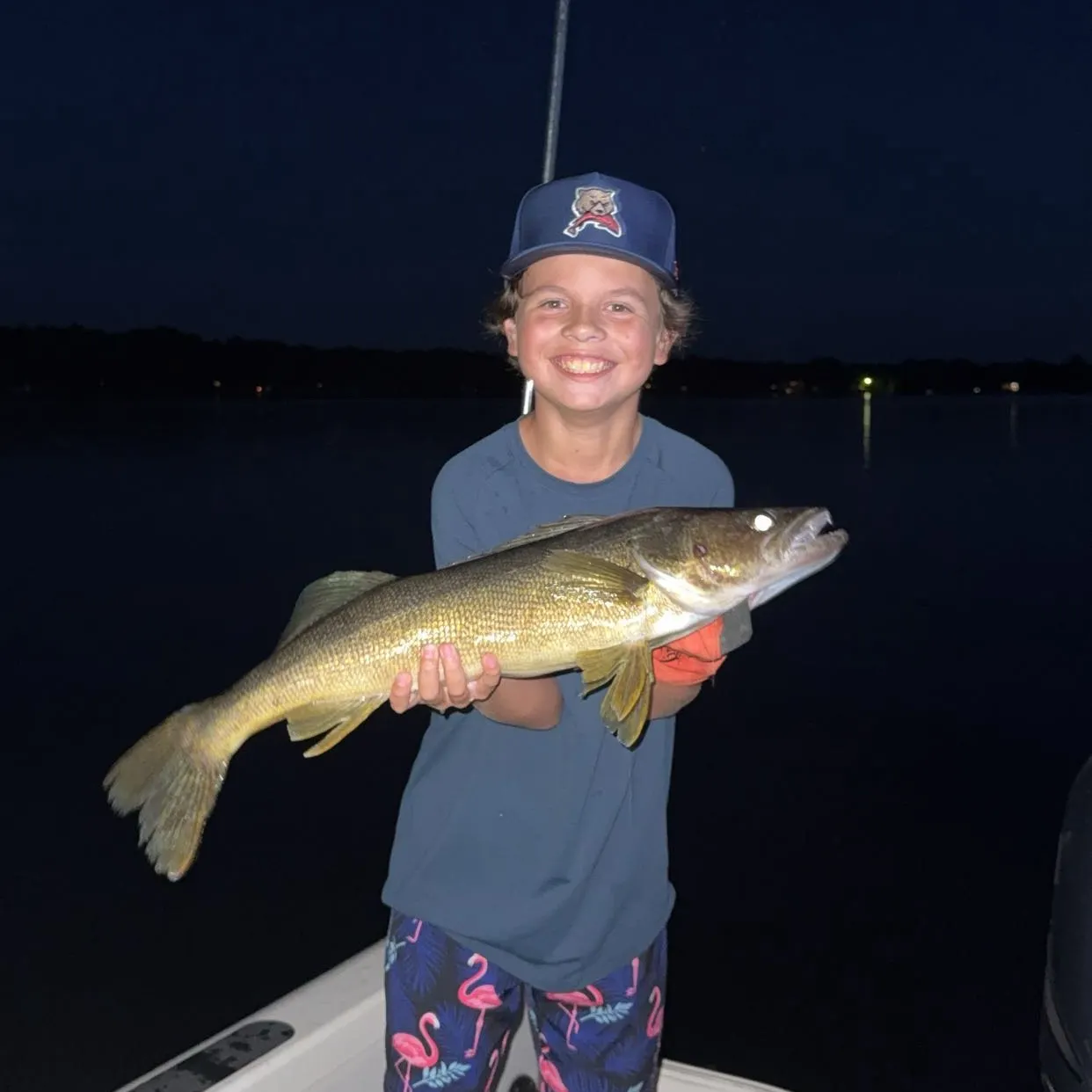 Walleye caught on Fishbrain