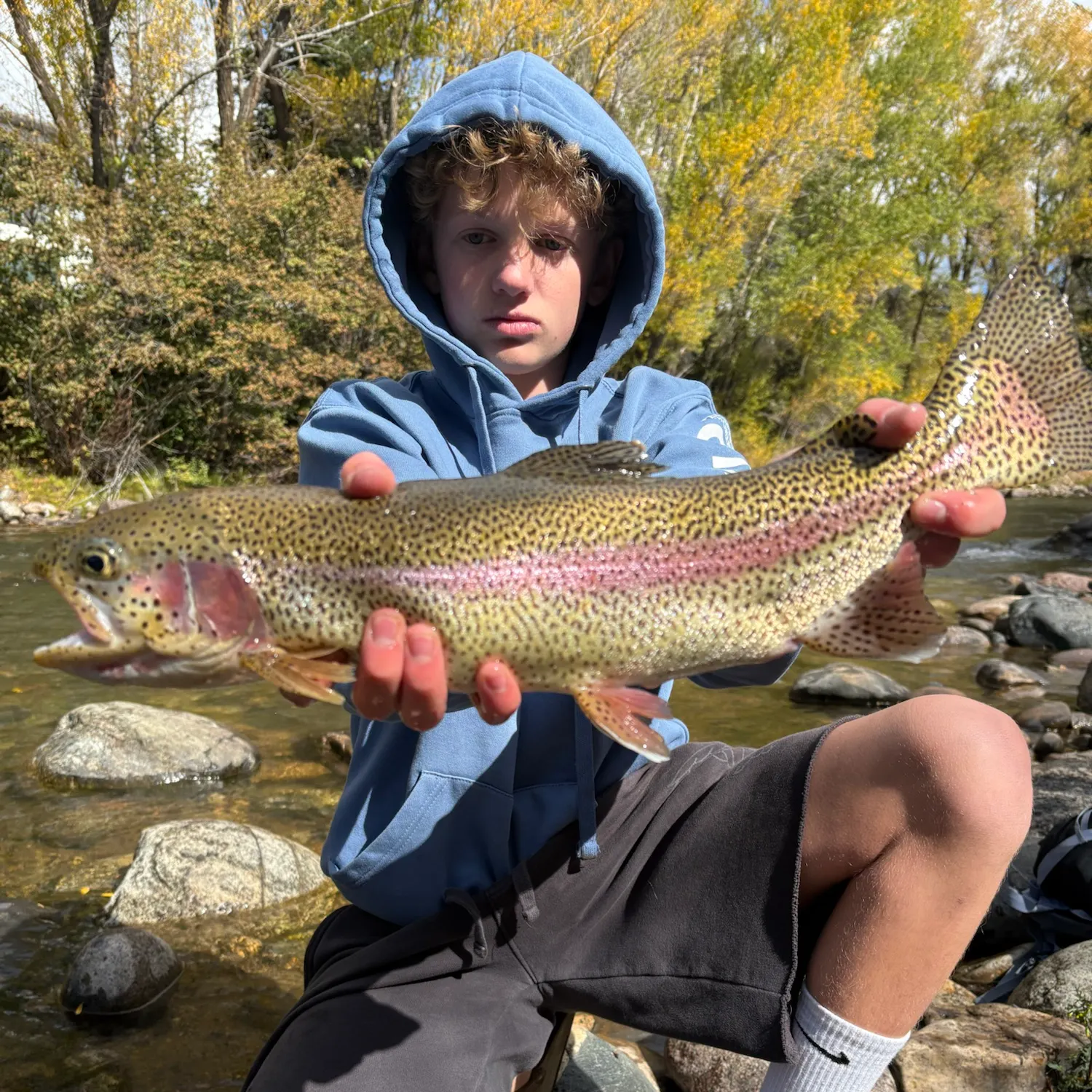 Rainbow trout caught on Fishbrain