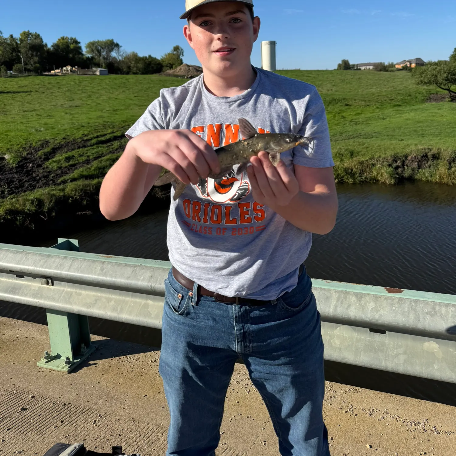 Channel catfish caught on Fishbrain