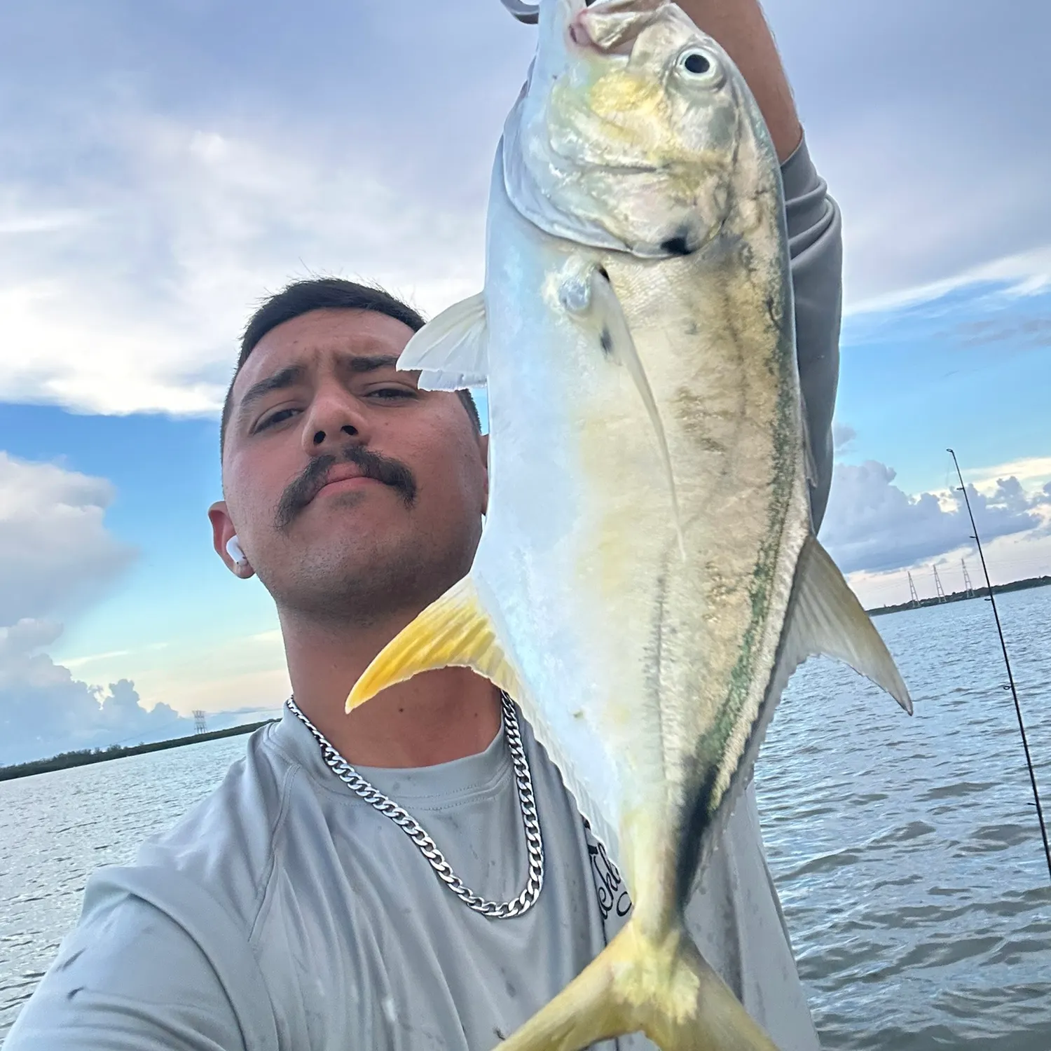 Crevalle jack caught on Fishbrain