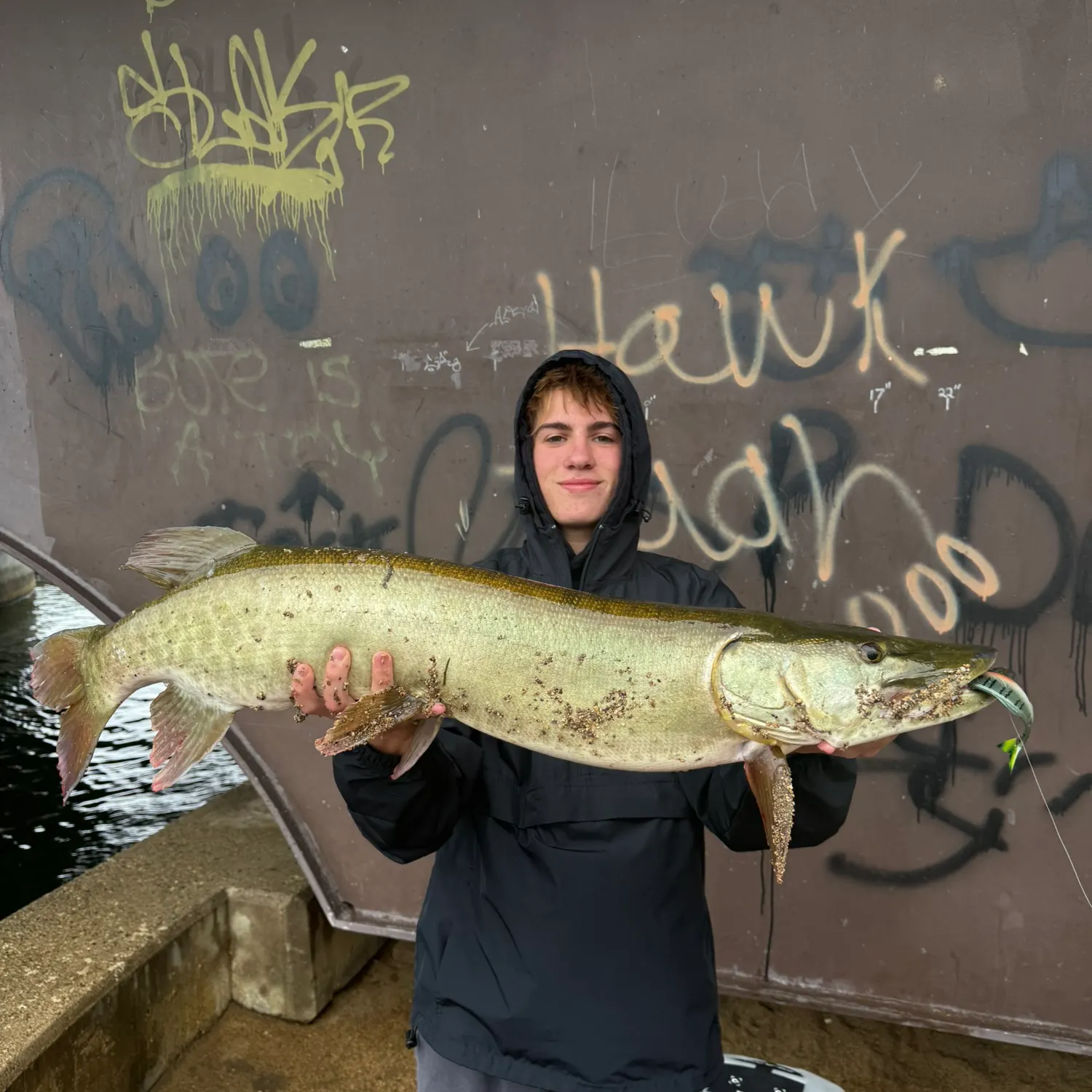 Muskie caught on Fishbrain