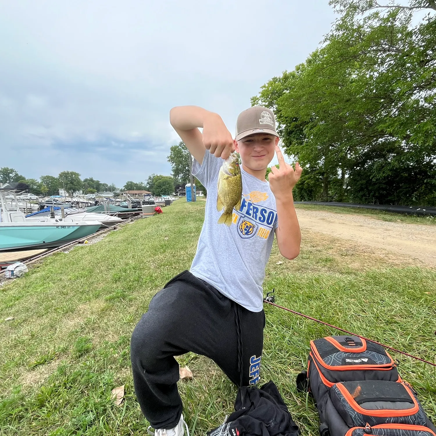 recently logged catches