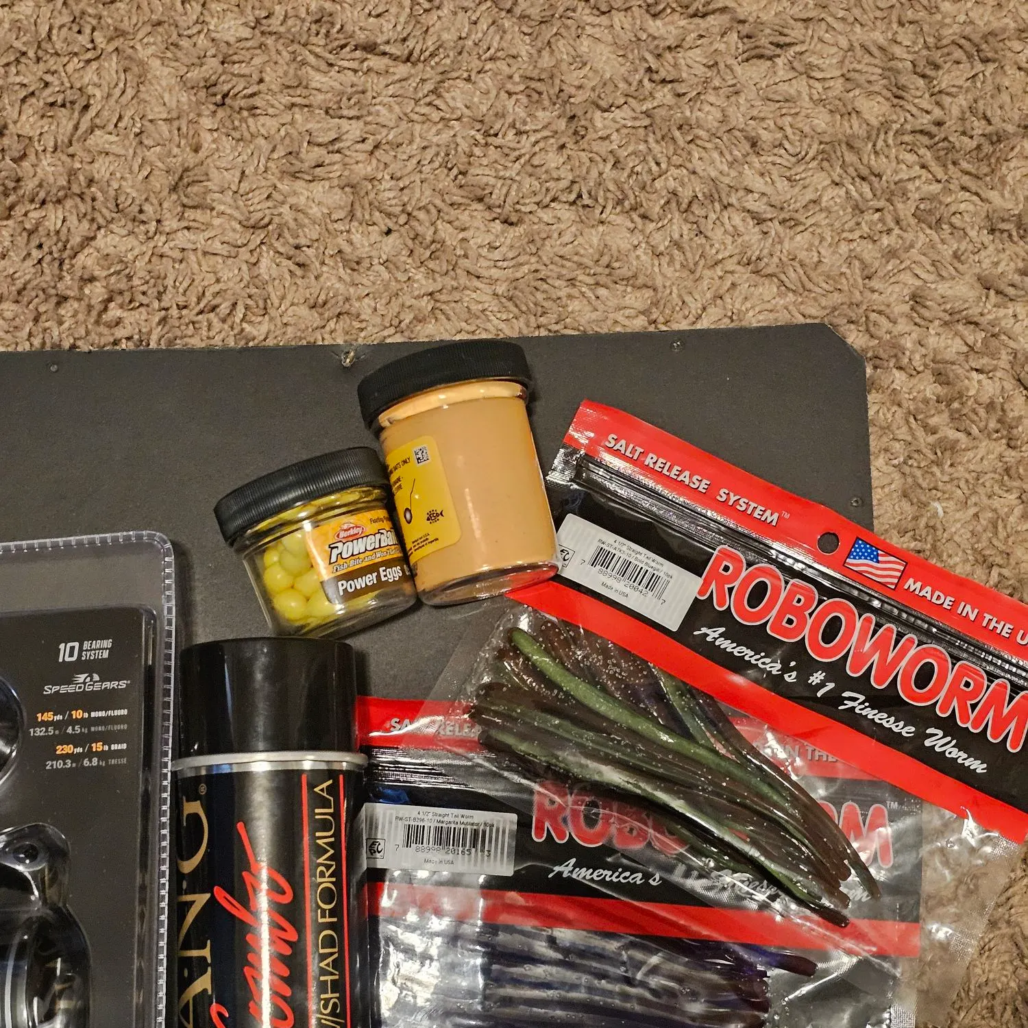 recently logged catches