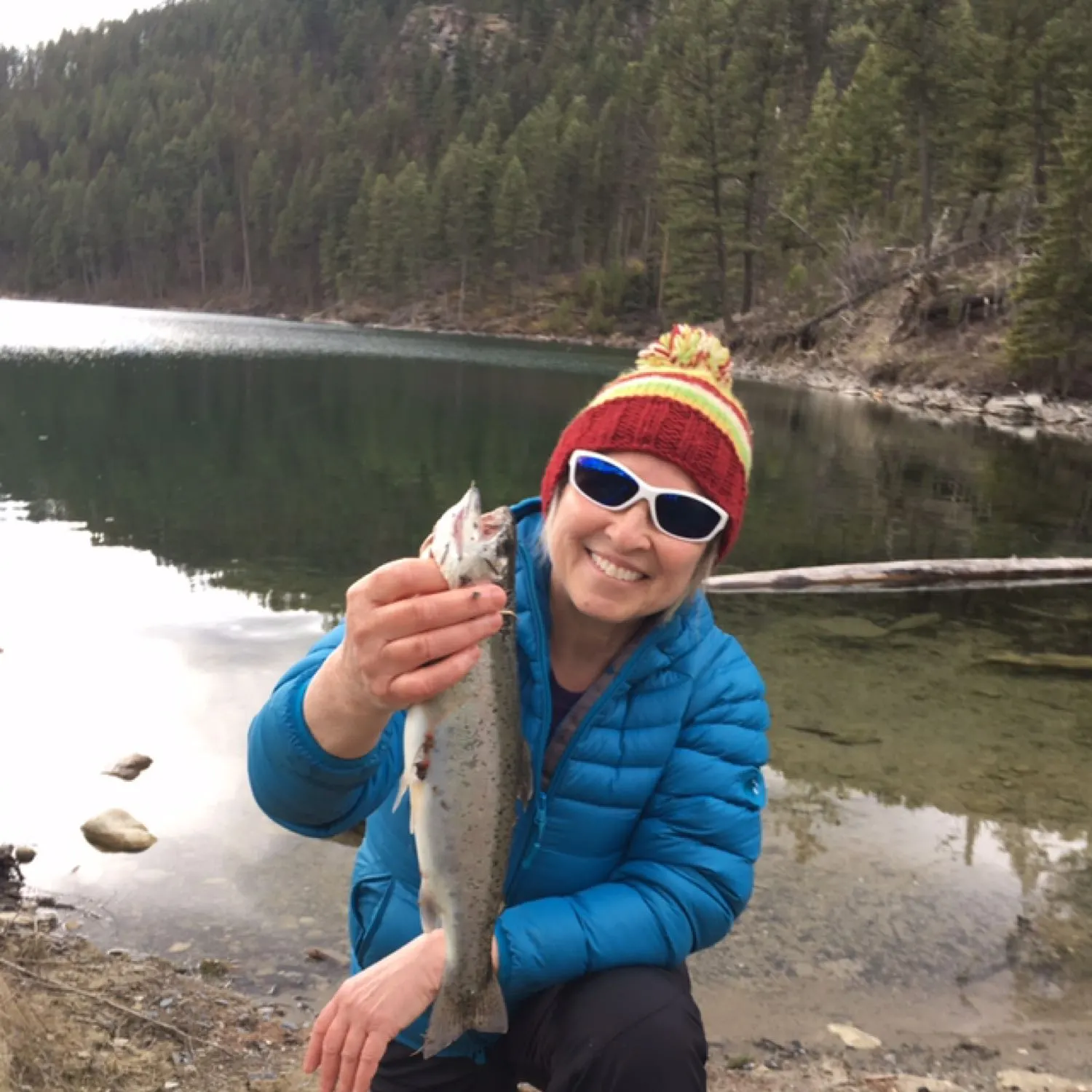 Rainbow trout caught on Fishbrain