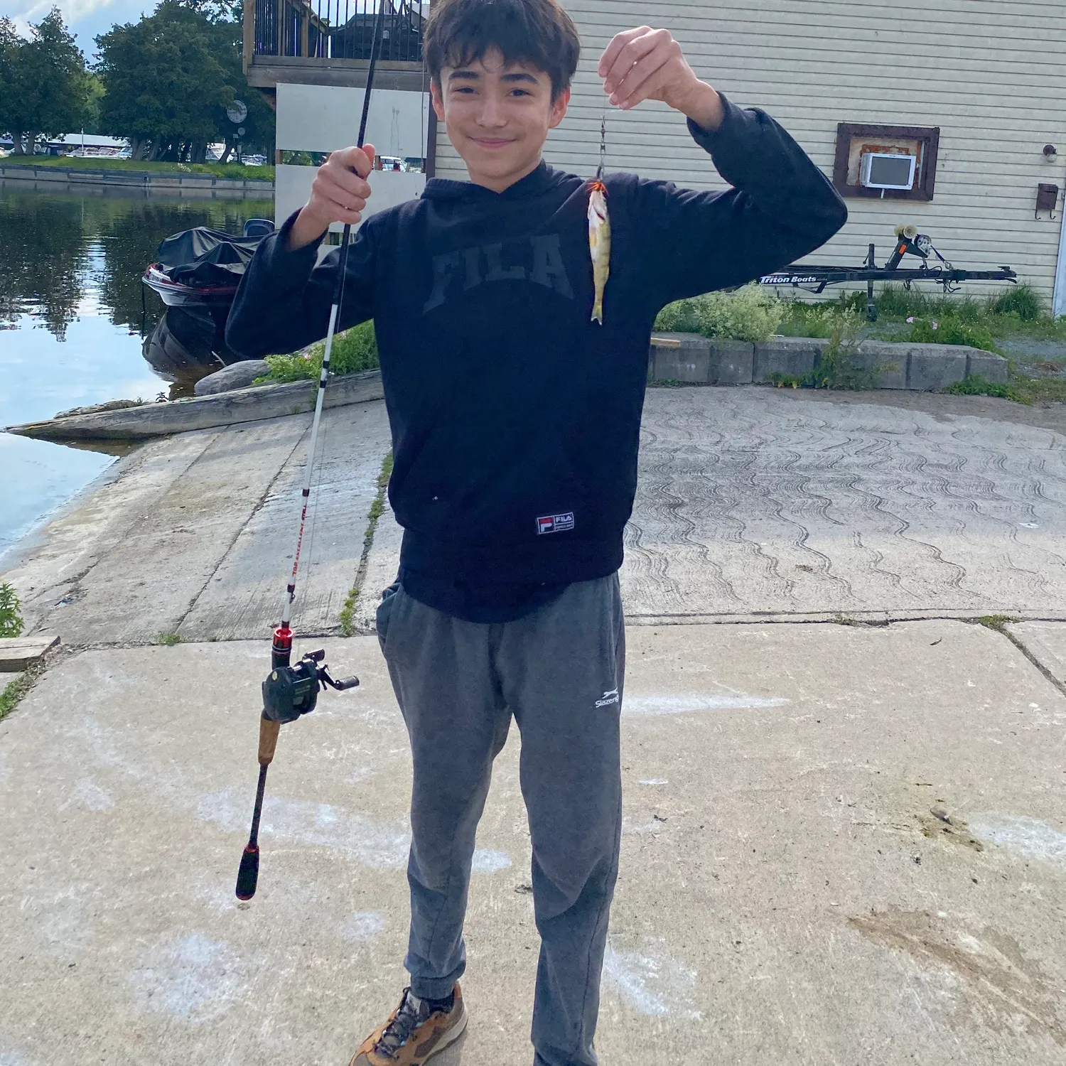 recently logged catches