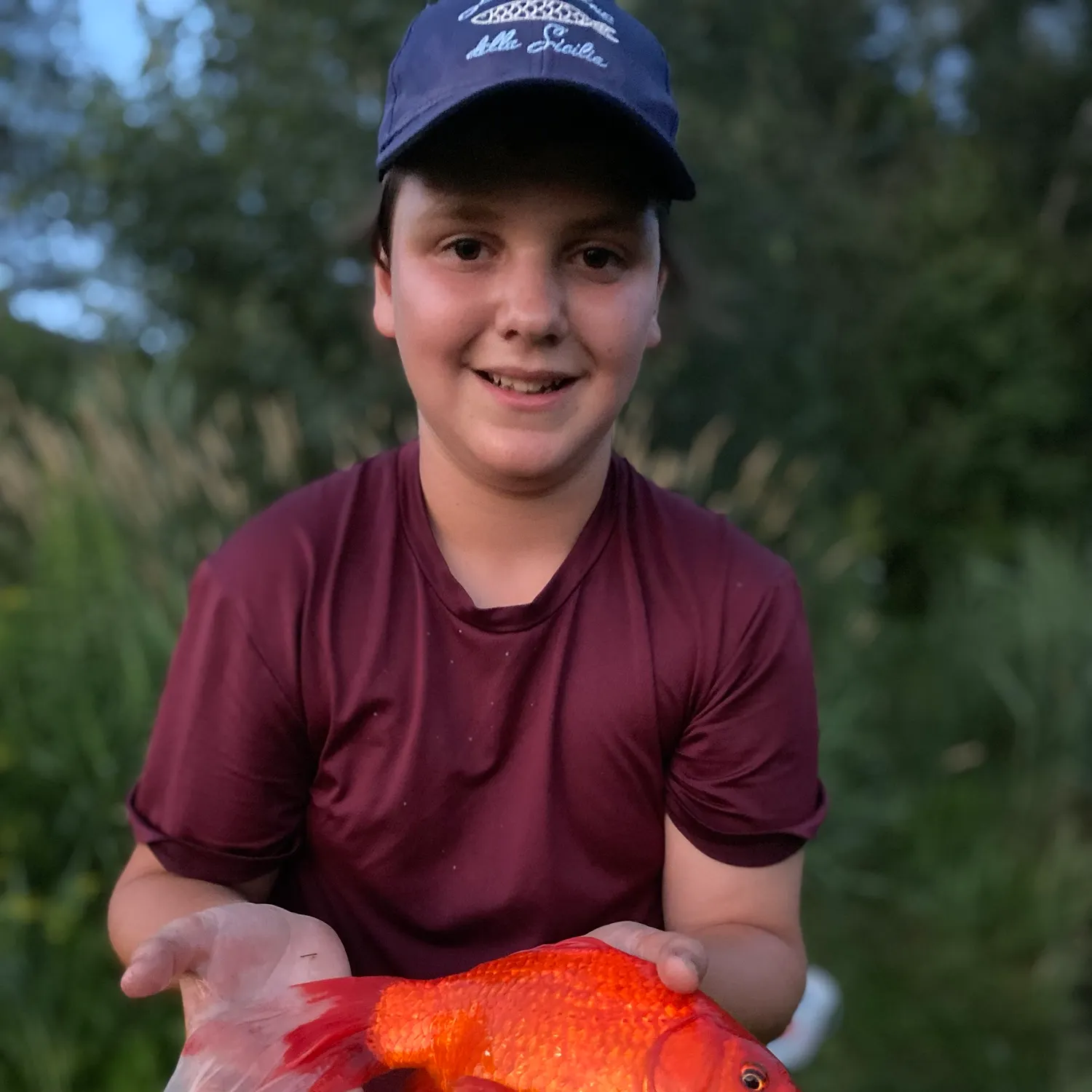 The most recent Koi x common carp catches on Fishbrain