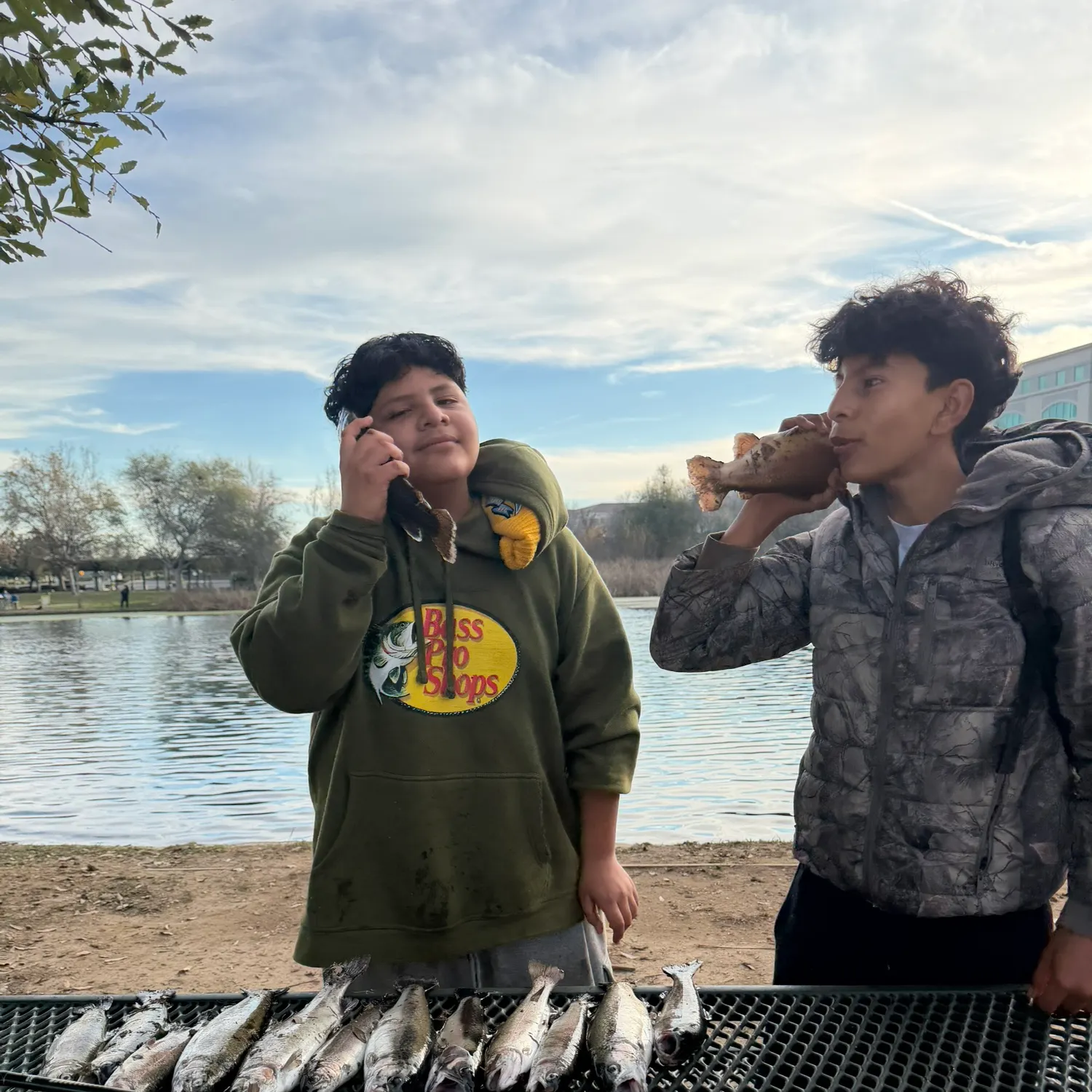 recently logged catches