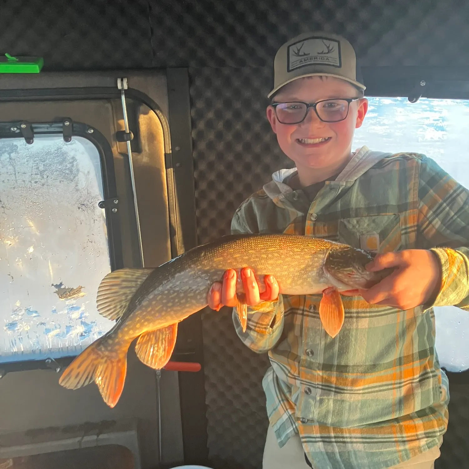 Northern pike caught on Fishbrain