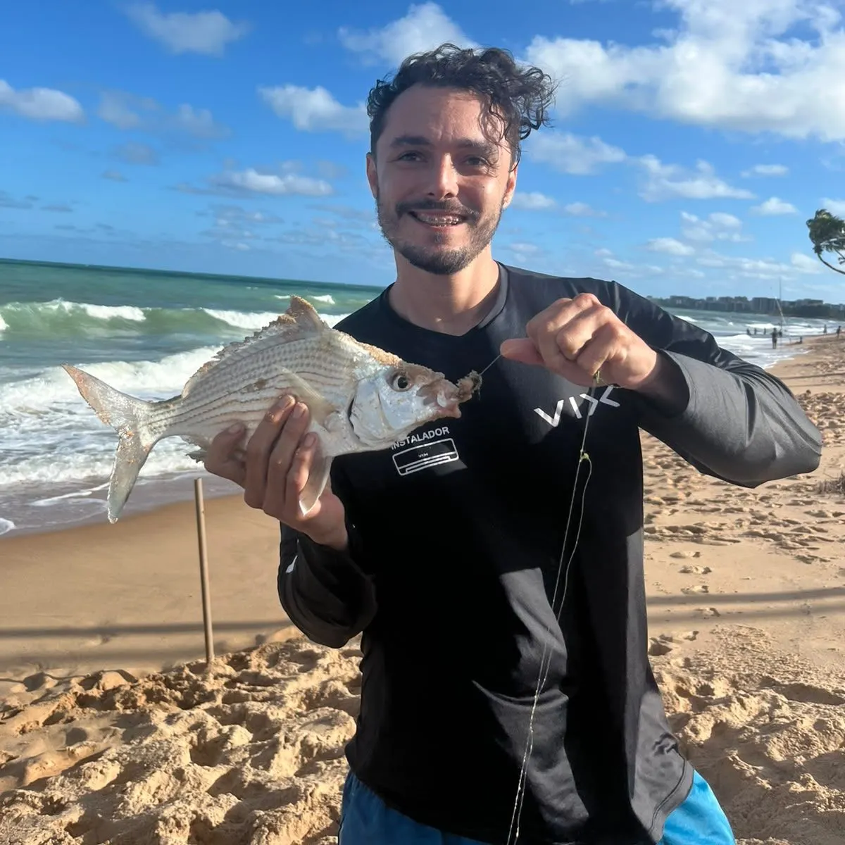 Striped mojarra caught on Fishbrain