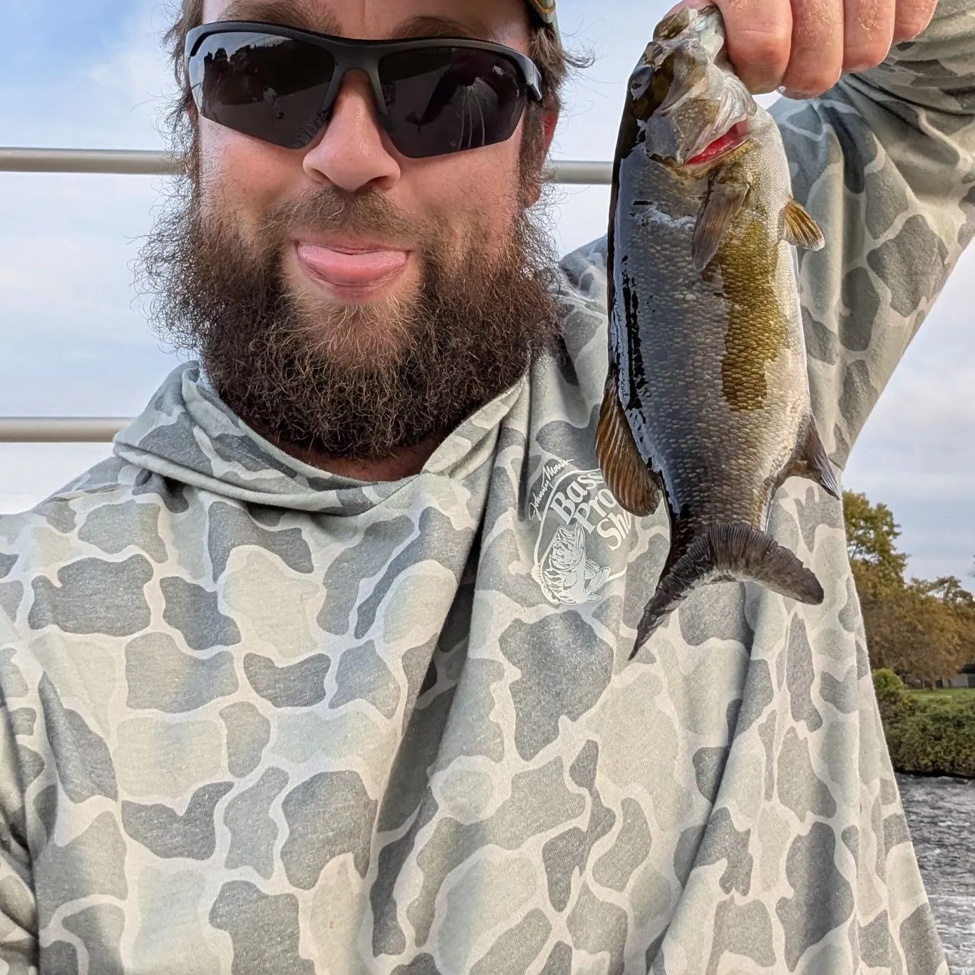 Smallmouth bass caught on Fishbrain