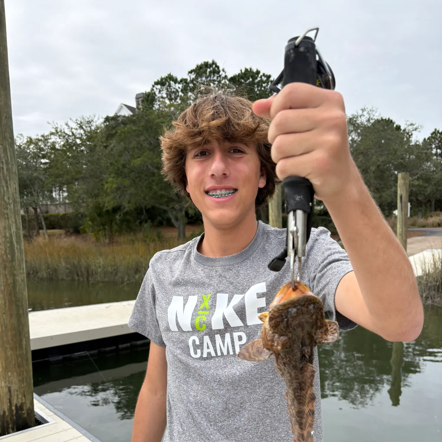 The most recent Oyster toadfish catches on Fishbrain