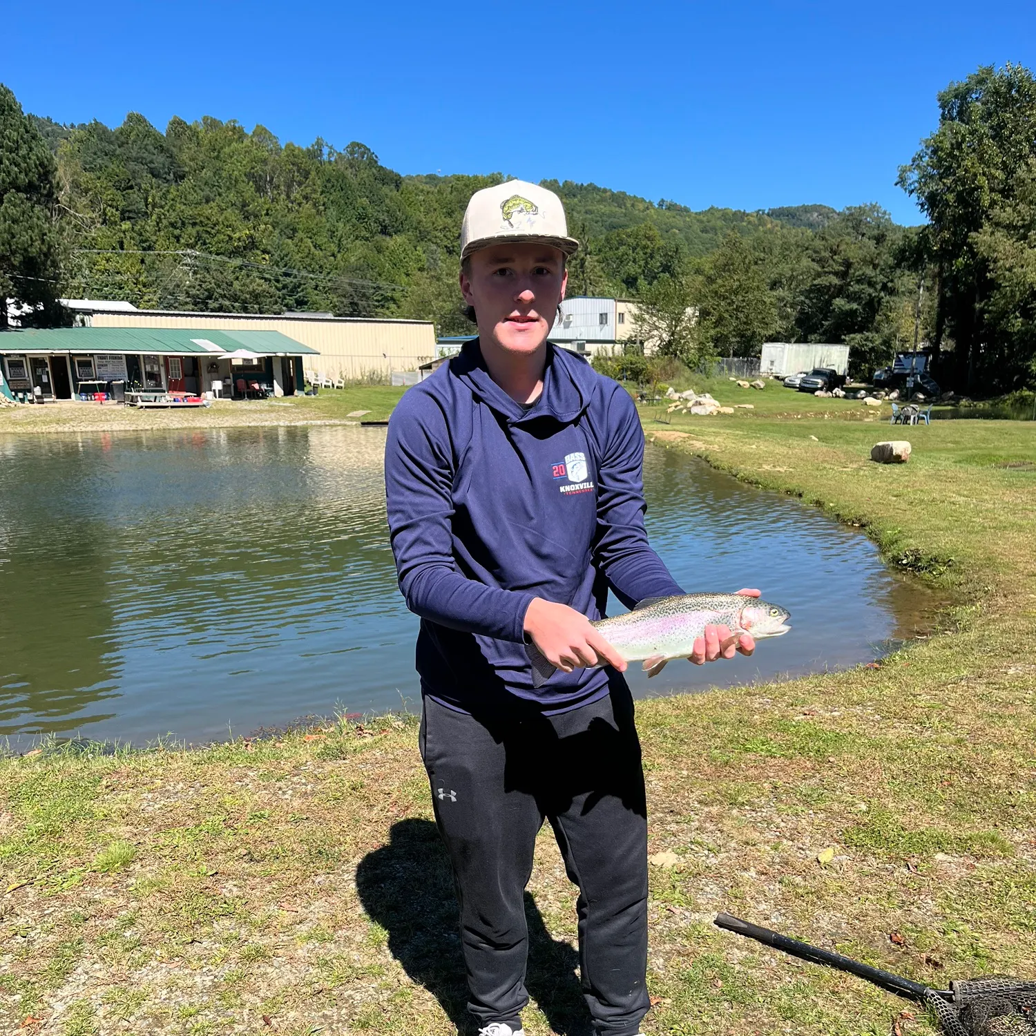 Rainbow trout caught on Fishbrain