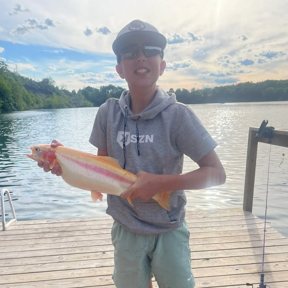 The most recent Golden rainbow trout catches on Fishbrain