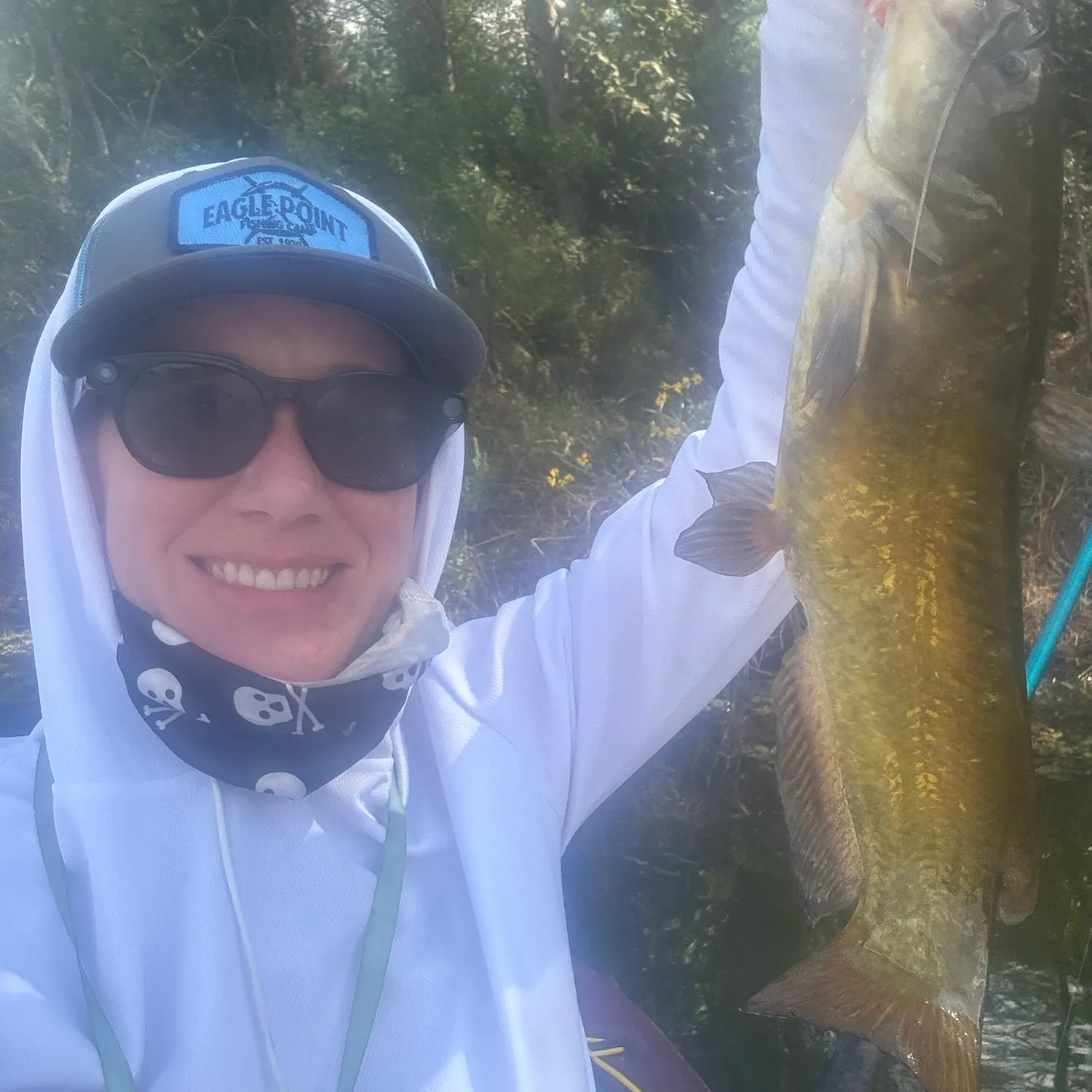 Black bullhead caught on Fishbrain