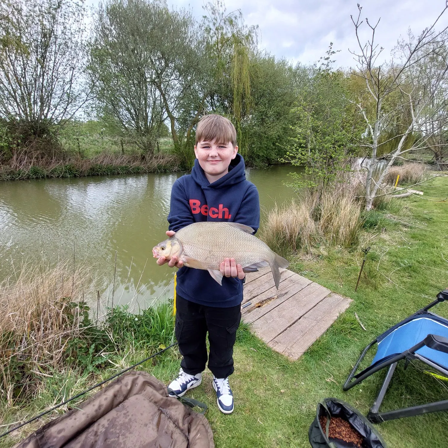 Common bream caught on Fishbrain
