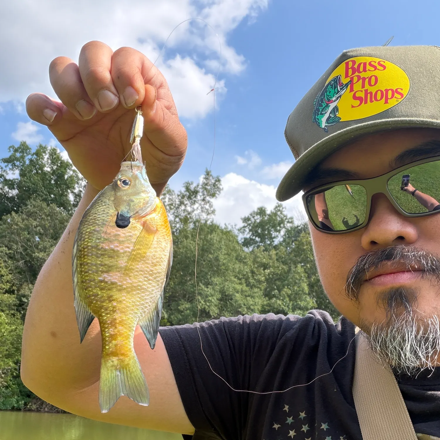 Bluegill caught on Fishbrain