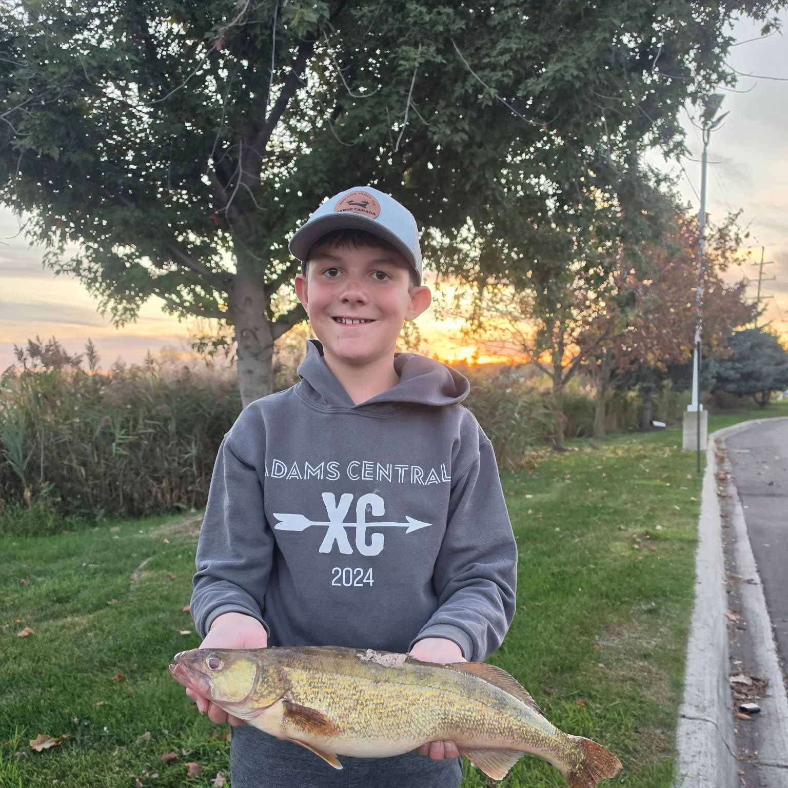 Walleye caught on Fishbrain