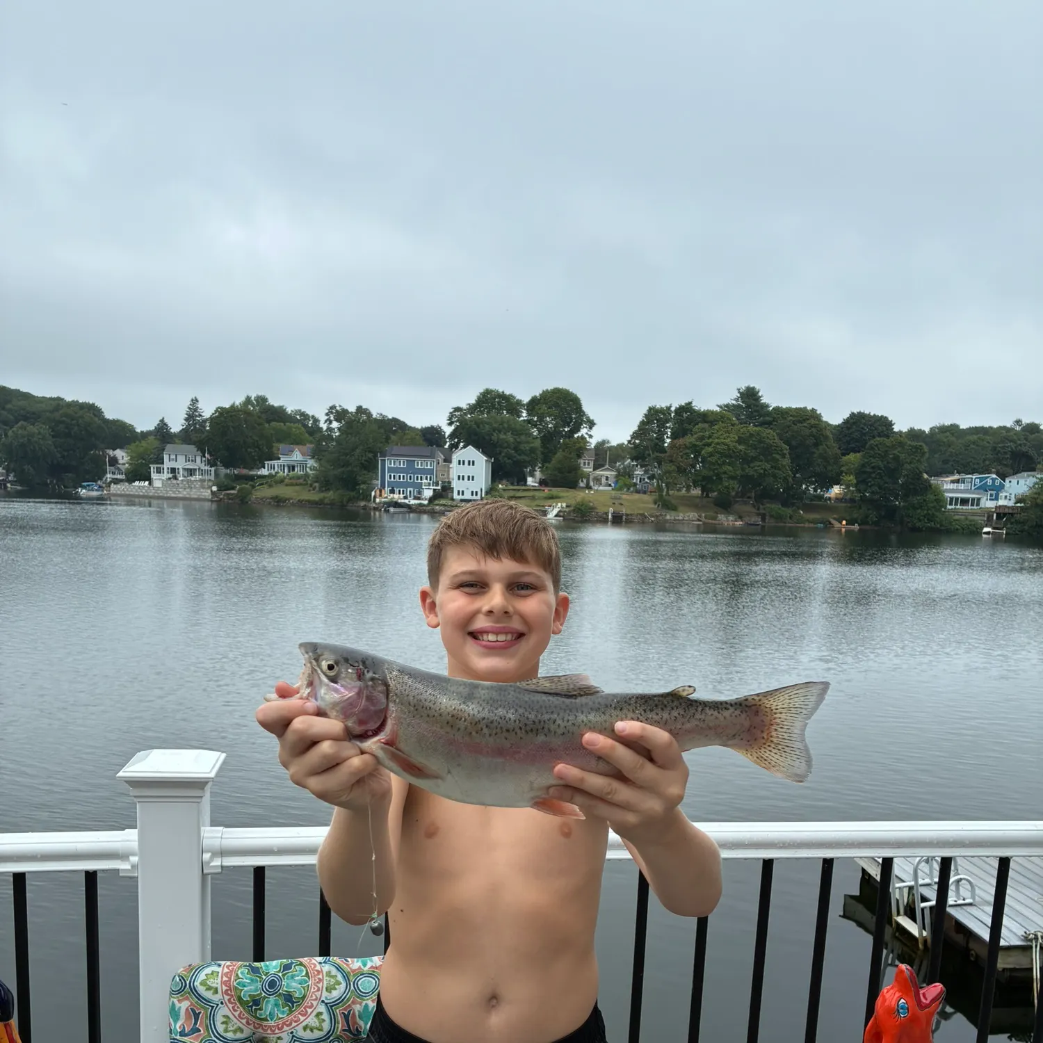 Rainbow trout caught on Fishbrain