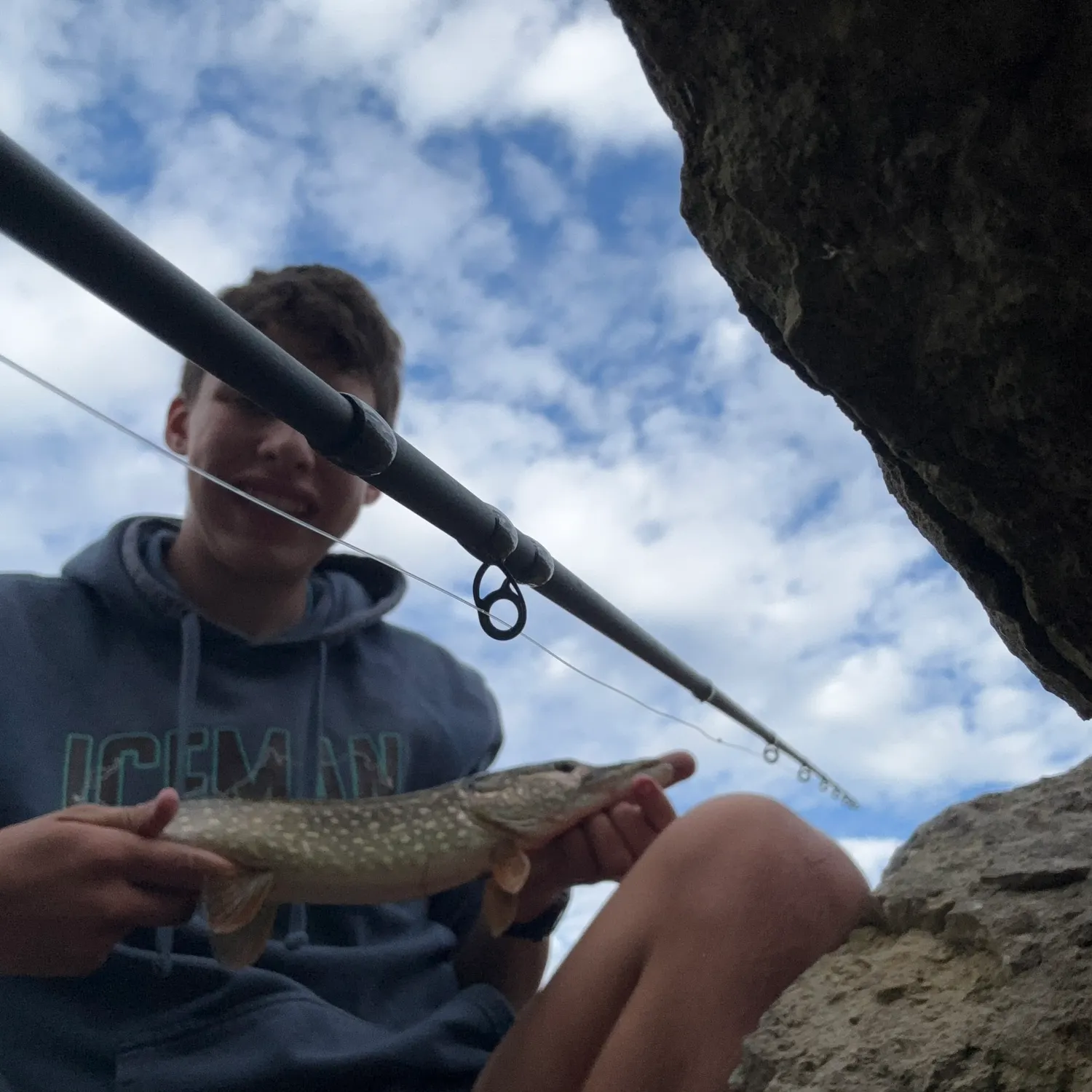 Tiger muskie caught on Fishbrain