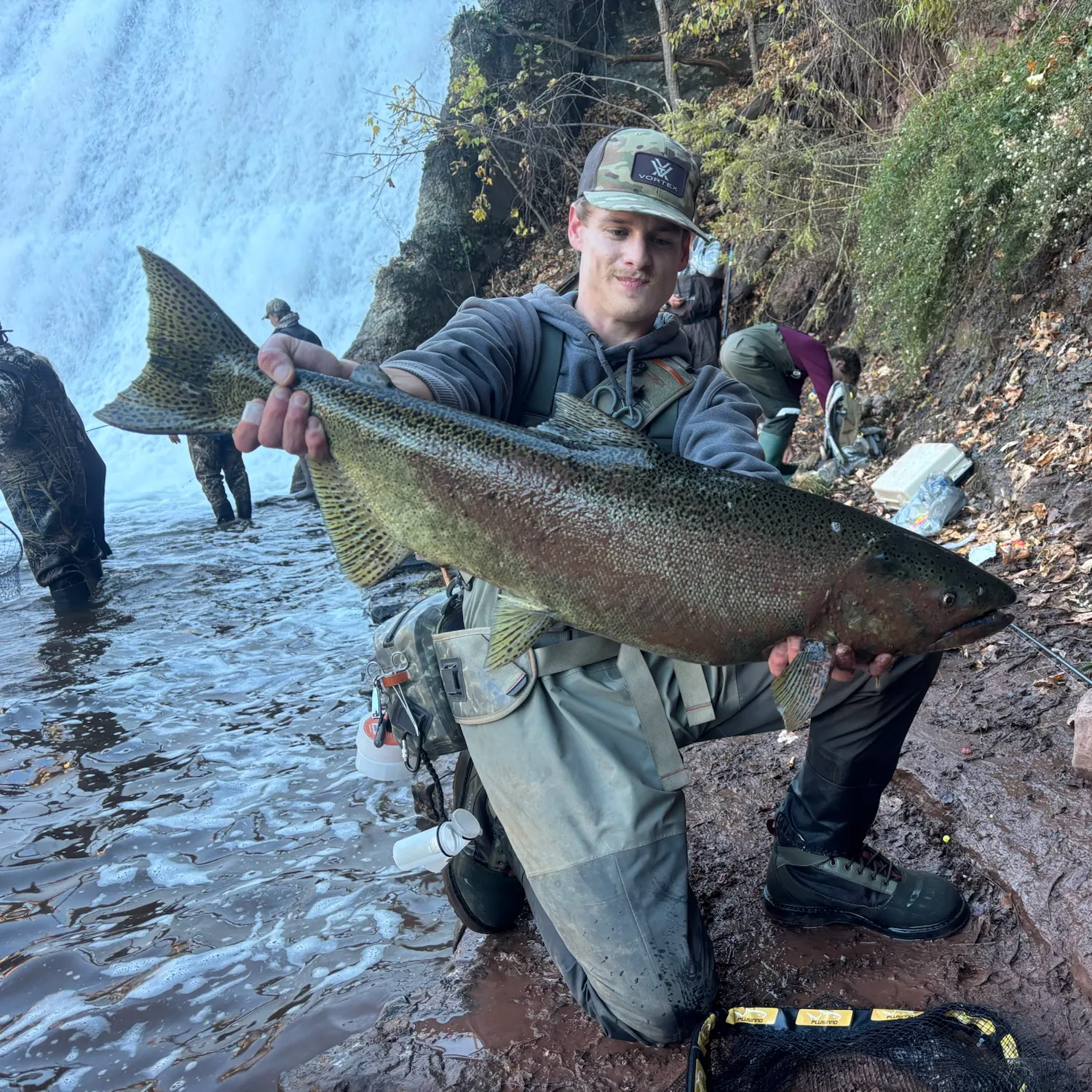 Chinook salmon caught on Fishbrain