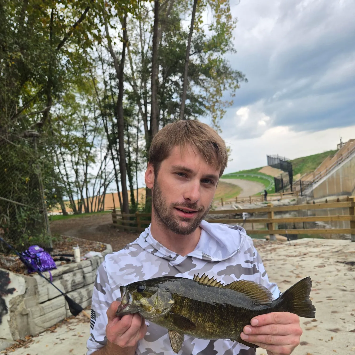 Smallmouth bass caught on Fishbrain