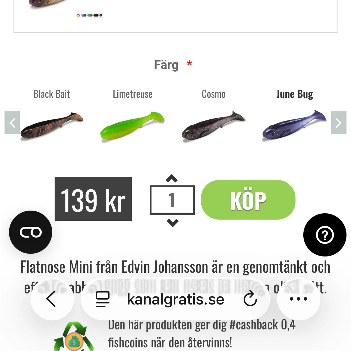 recently logged catches