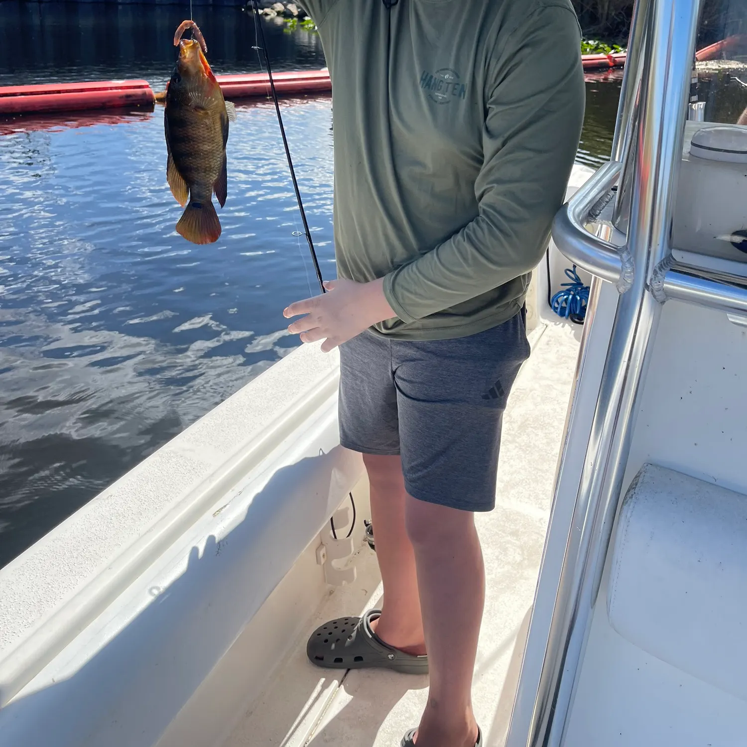 recently logged catches