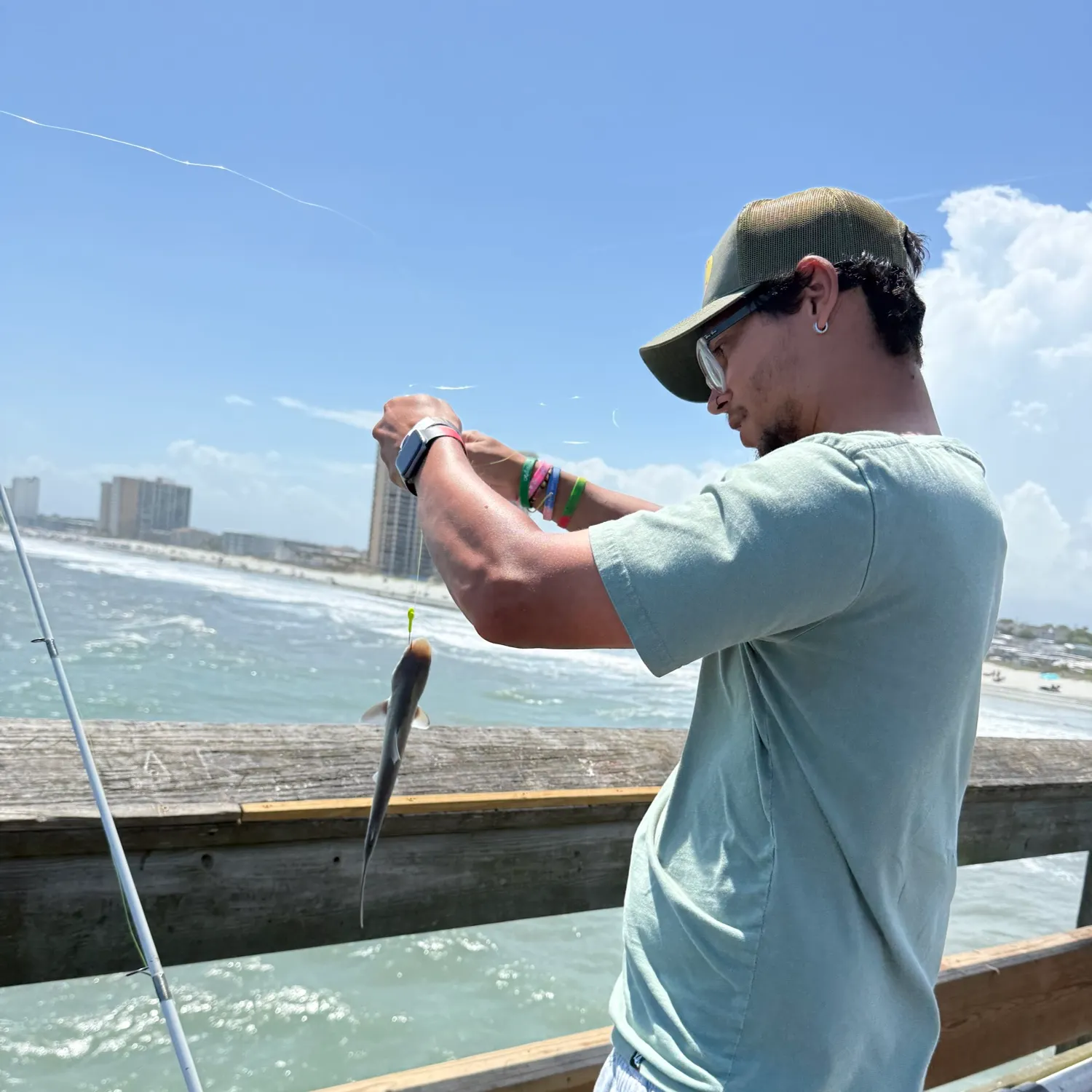 recently logged catches