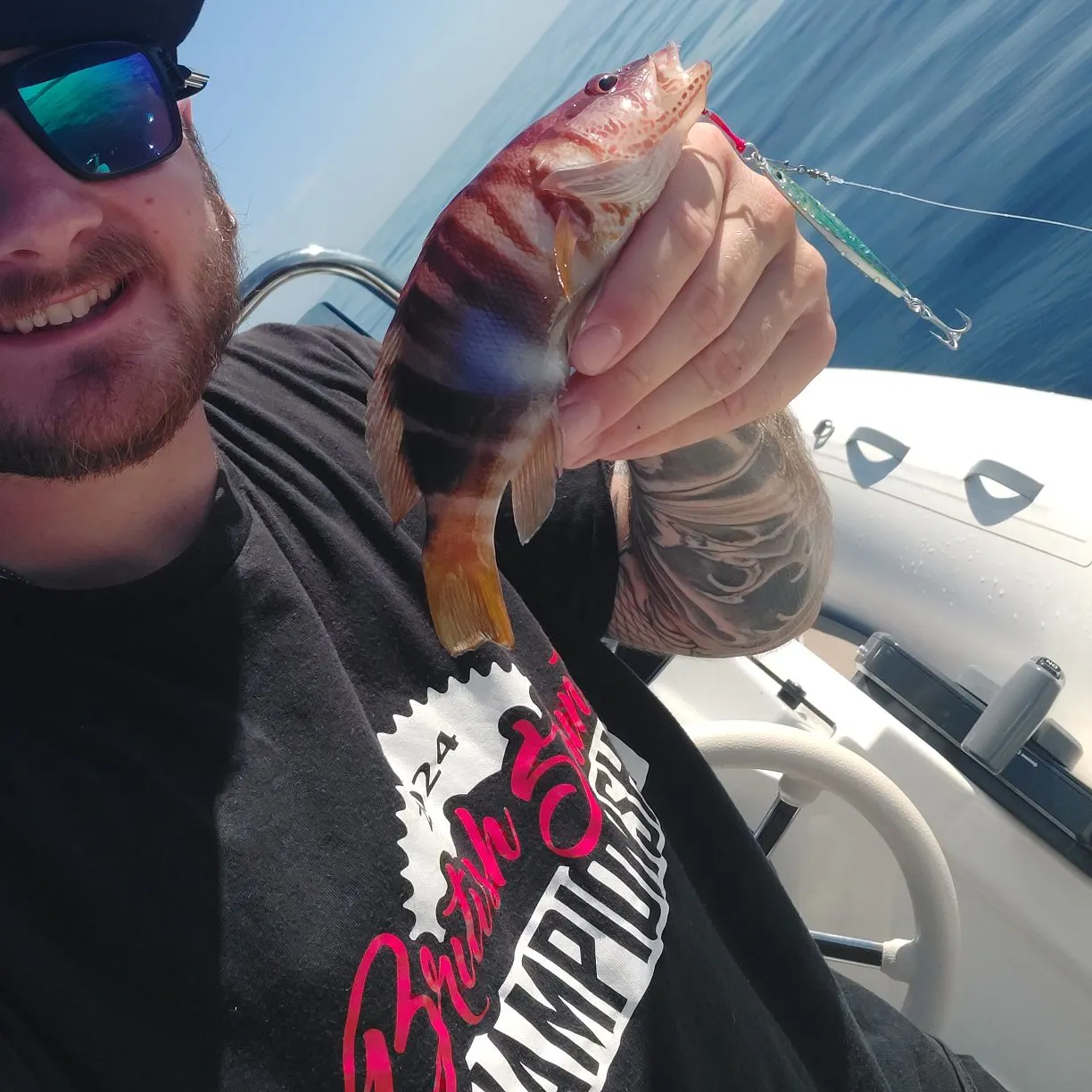 recently logged catches