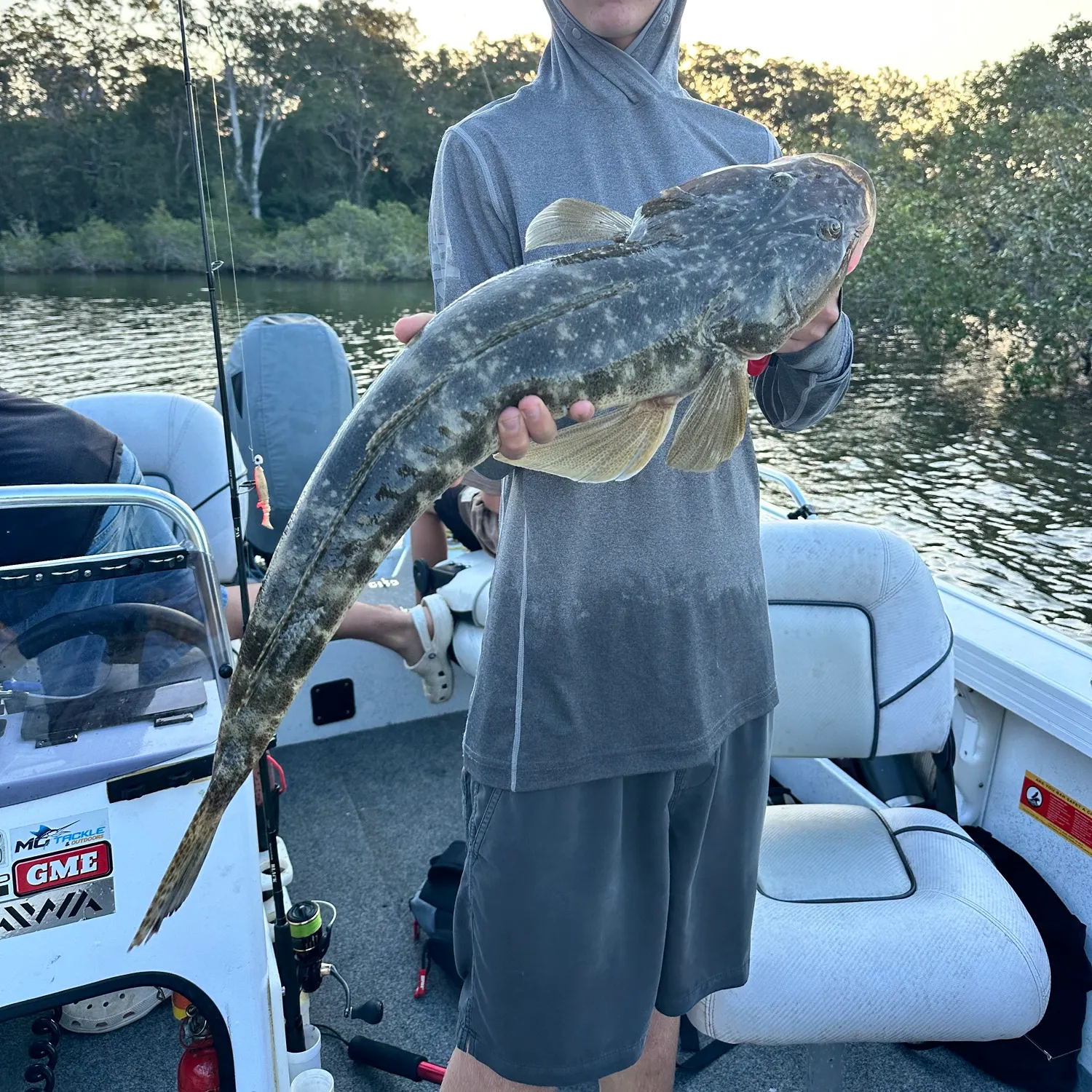 Dusky flathead caught on Fishbrain