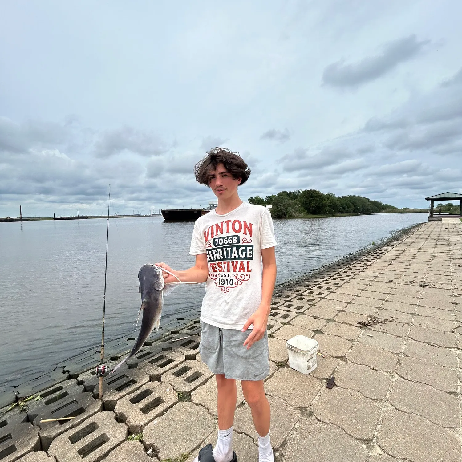 Channel catfish caught on Fishbrain