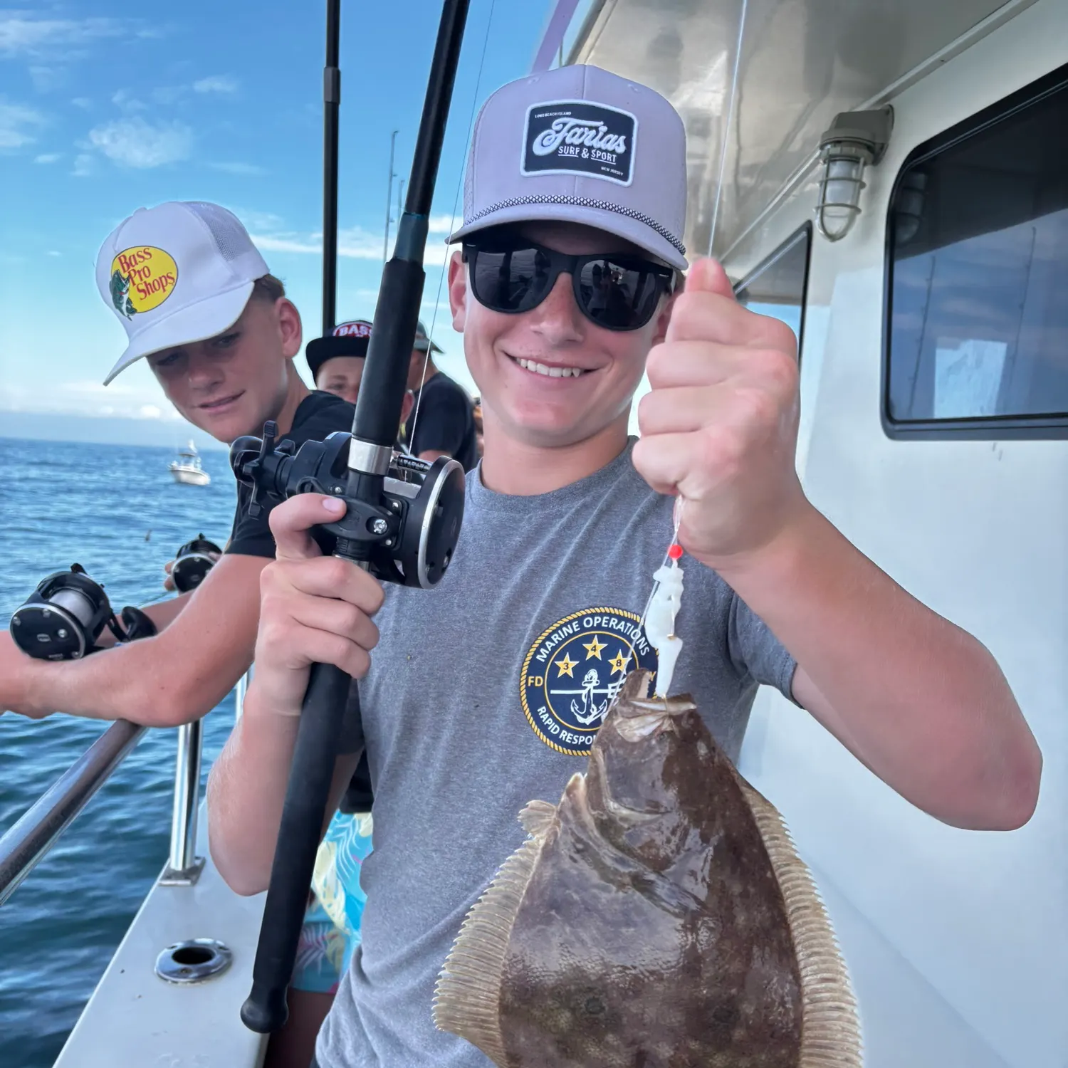 Summer flounder caught on Fishbrain