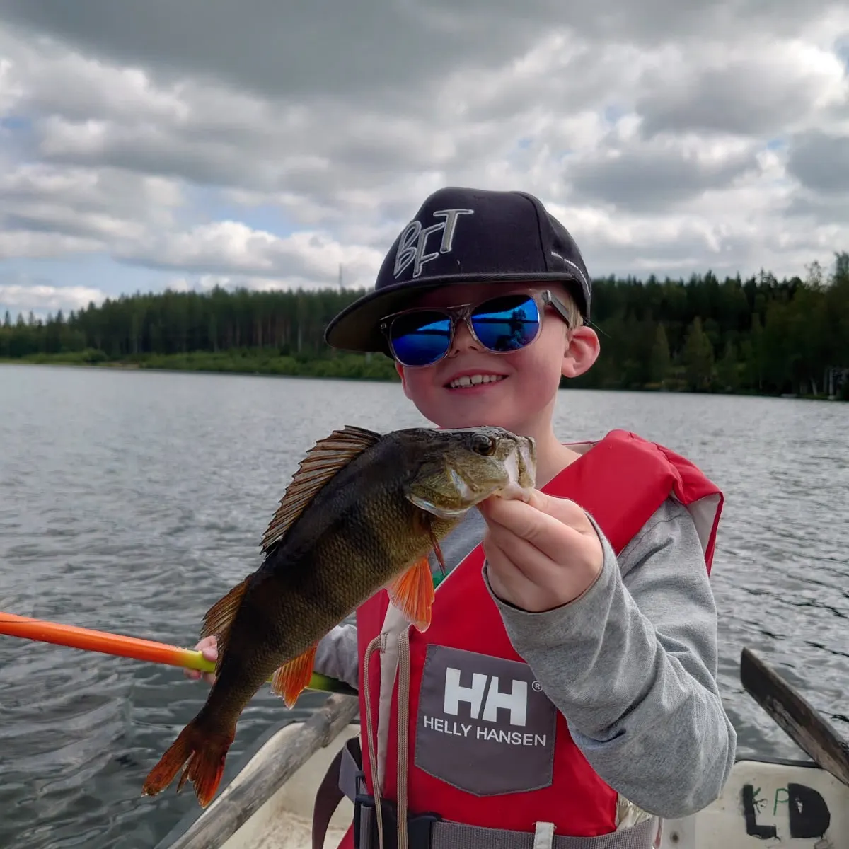 European perch caught on Fishbrain