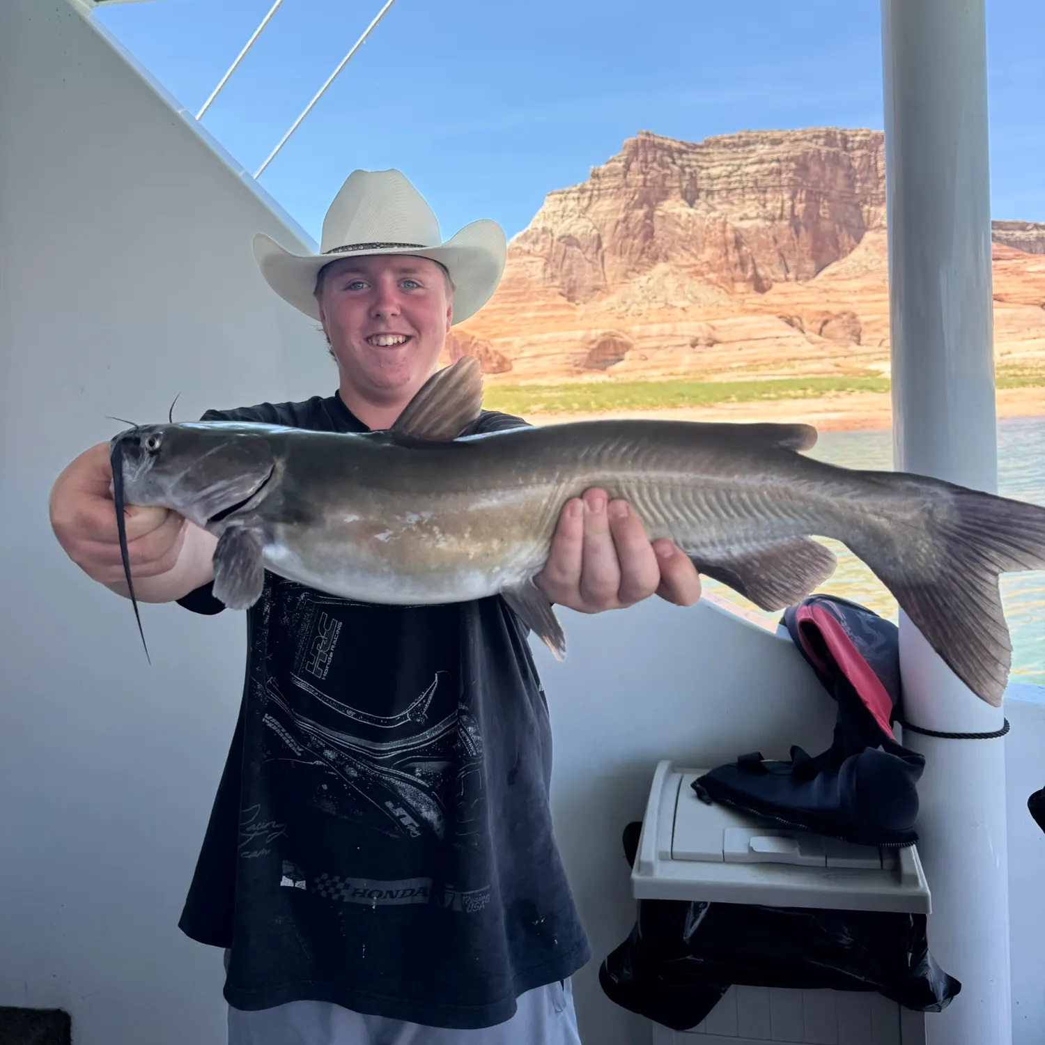 Channel catfish caught on Fishbrain