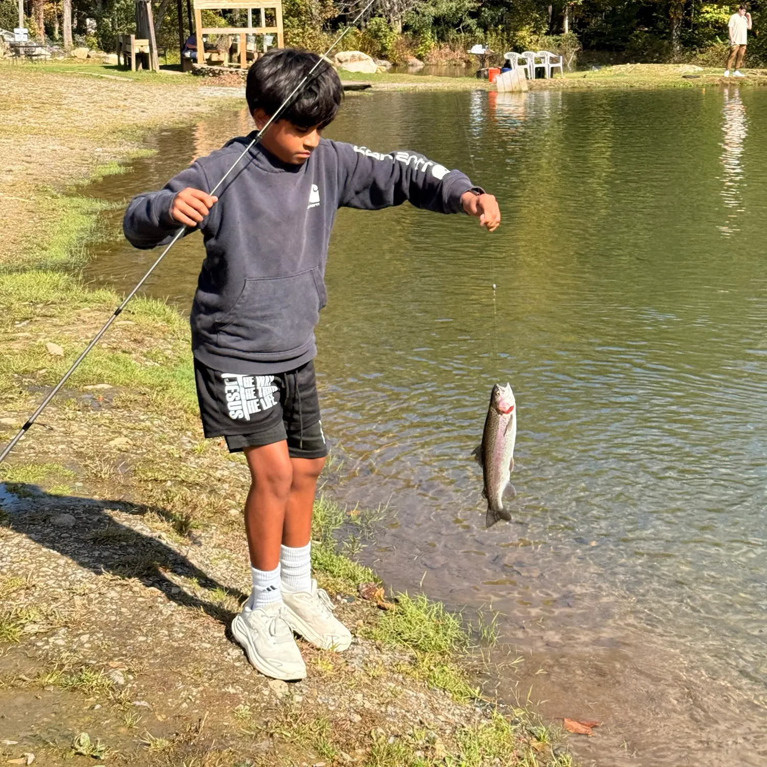 Rainbow trout caught on Fishbrain