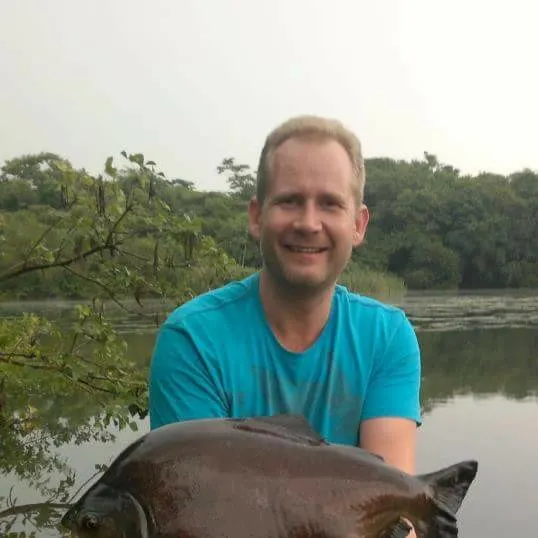 Small-scaled pacu caught on Fishbrain