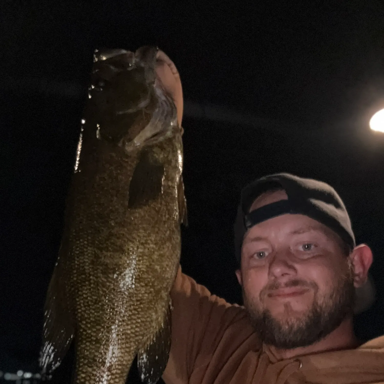 Smallmouth bass caught on Fishbrain