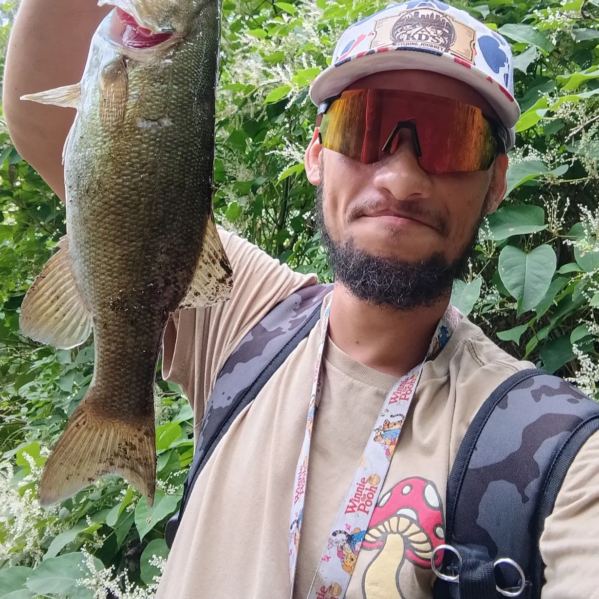 Smallmouth bass caught on Fishbrain
