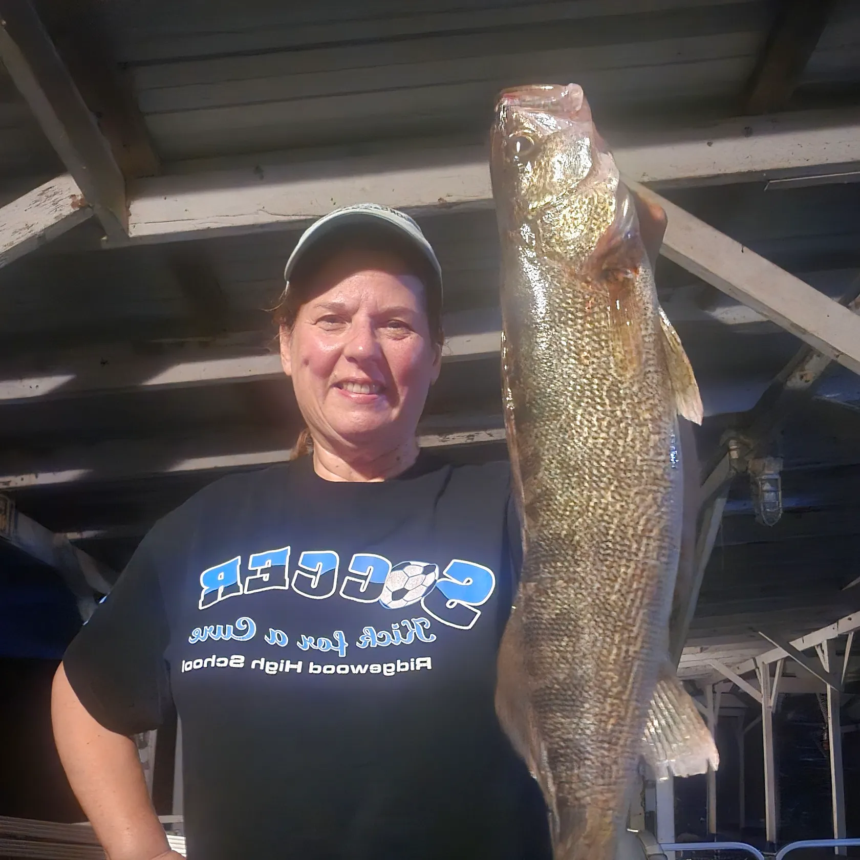 Walleye caught on Fishbrain