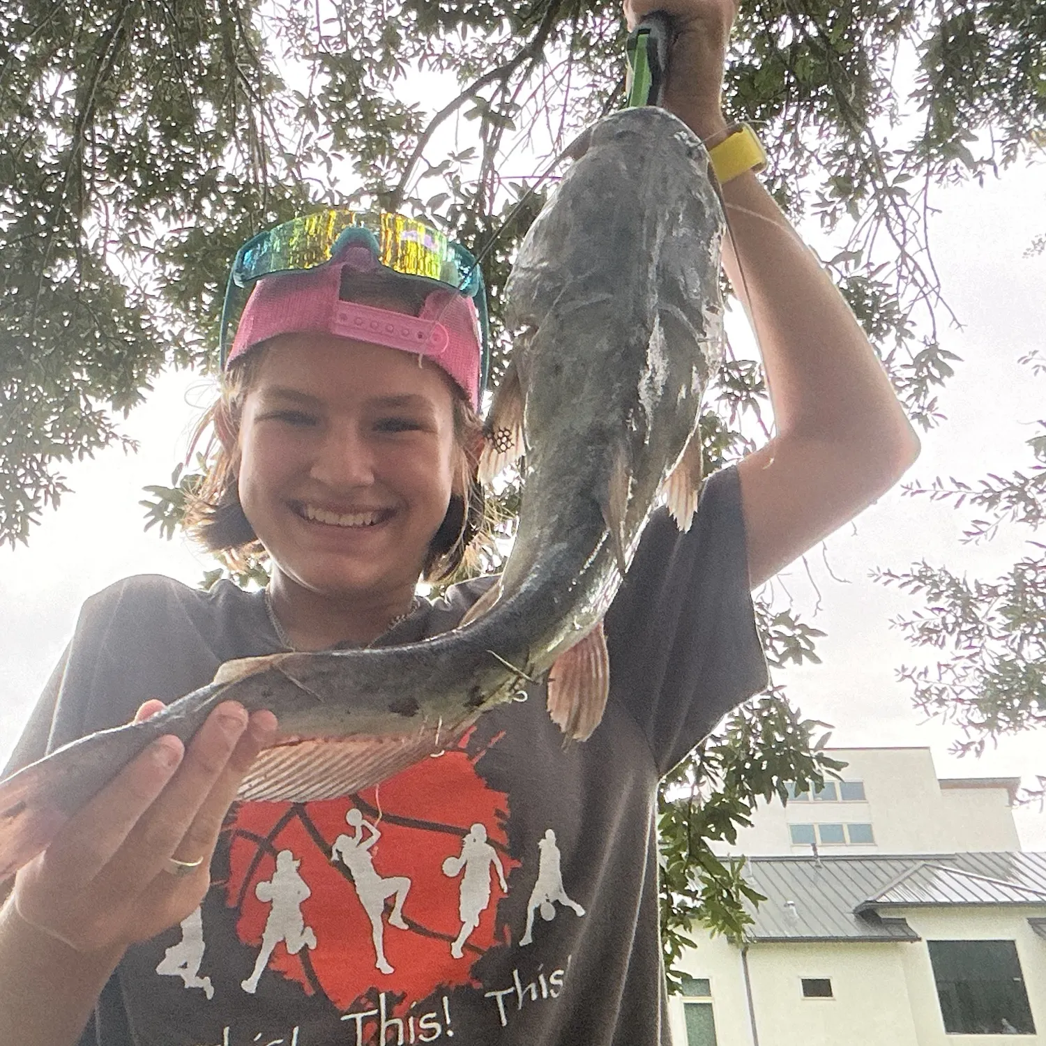 Channel catfish caught on Fishbrain