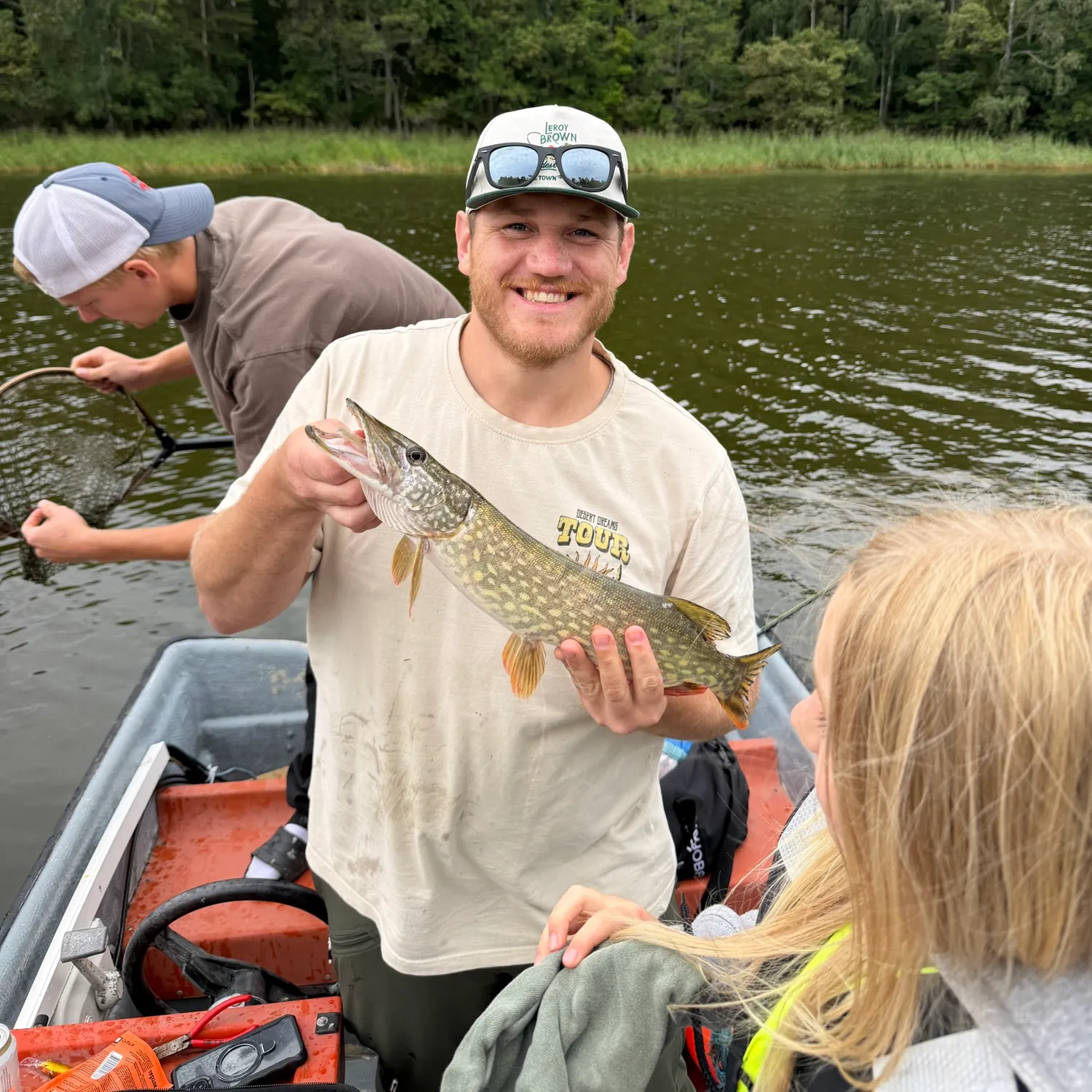 Northern pike caught on Fishbrain
