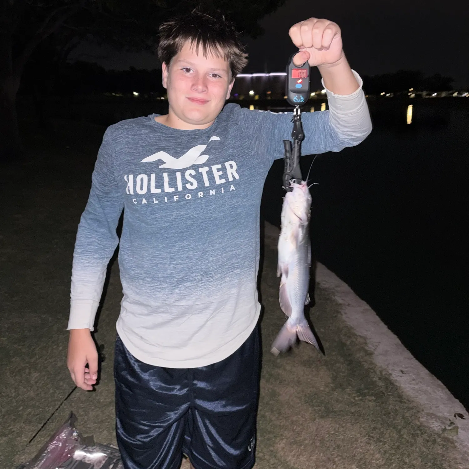 Channel catfish caught on Fishbrain