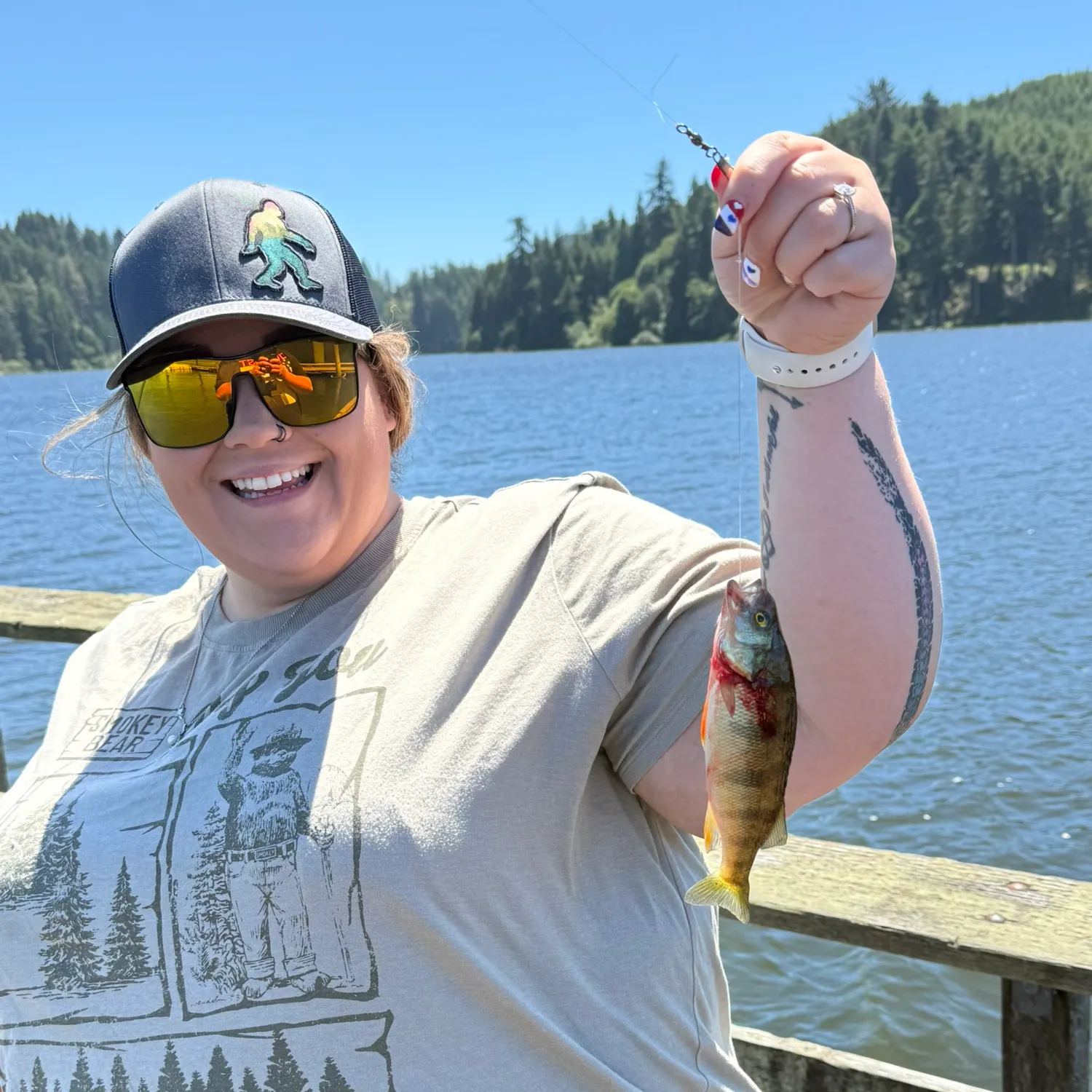 recently logged catches