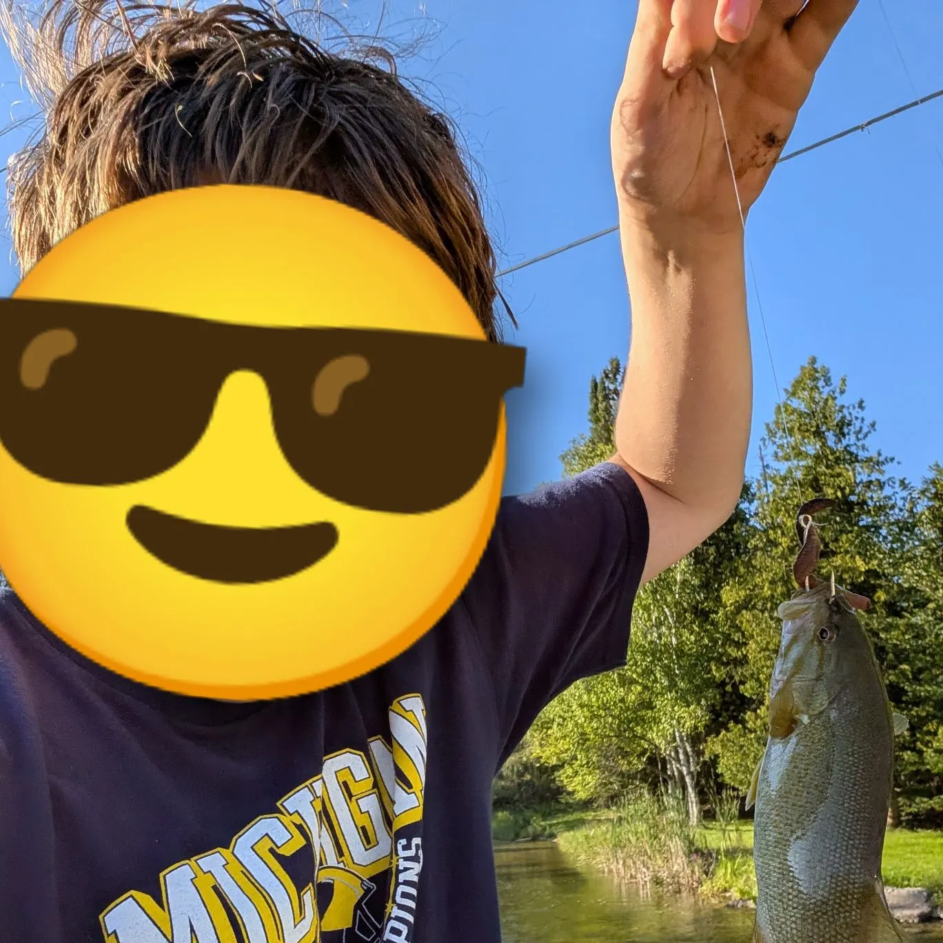 Rock bass caught on Fishbrain