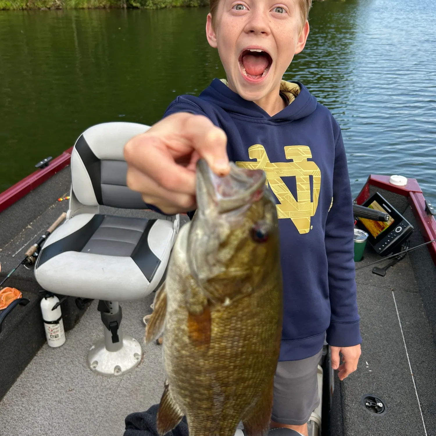 recently logged catches