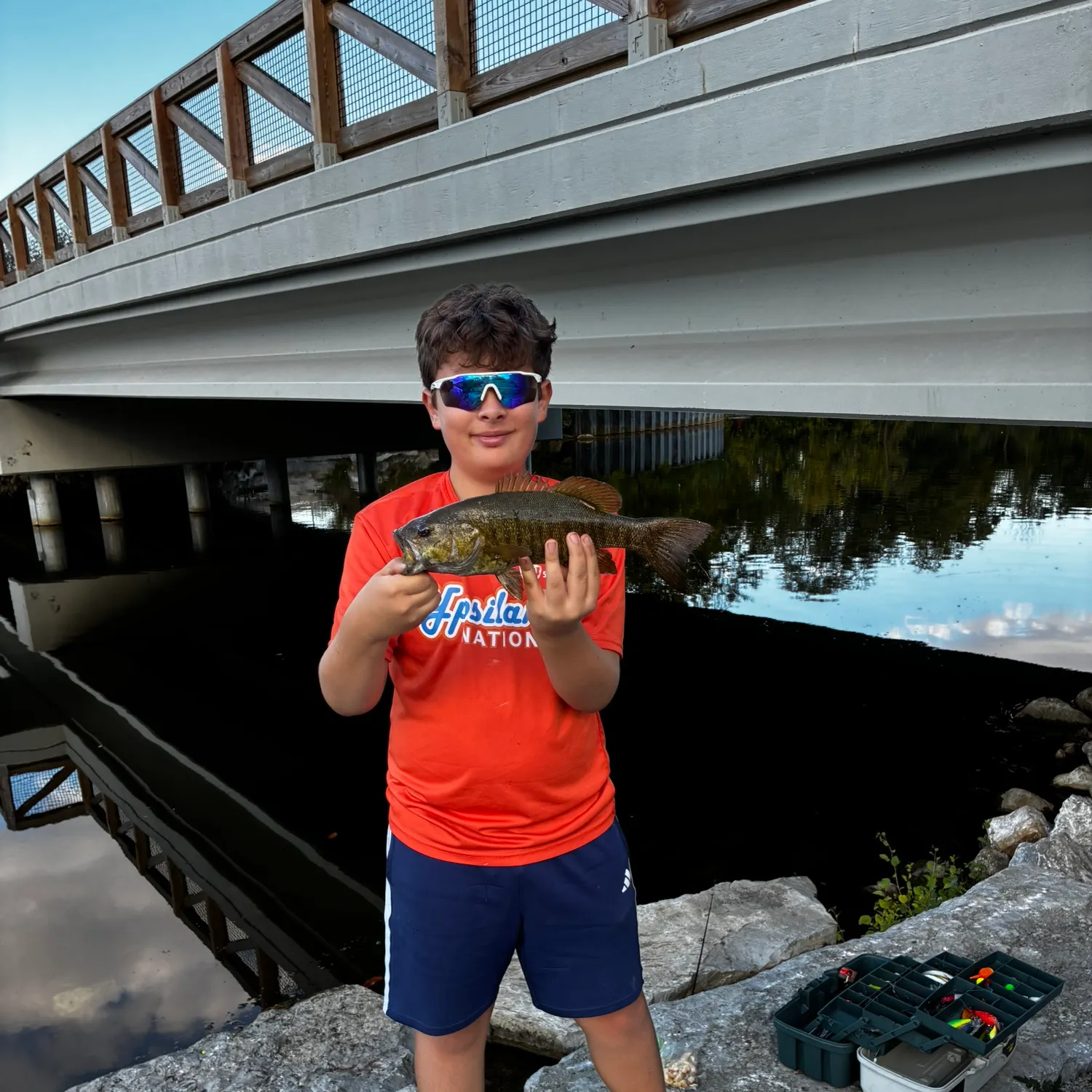 Smallmouth bass caught on Fishbrain