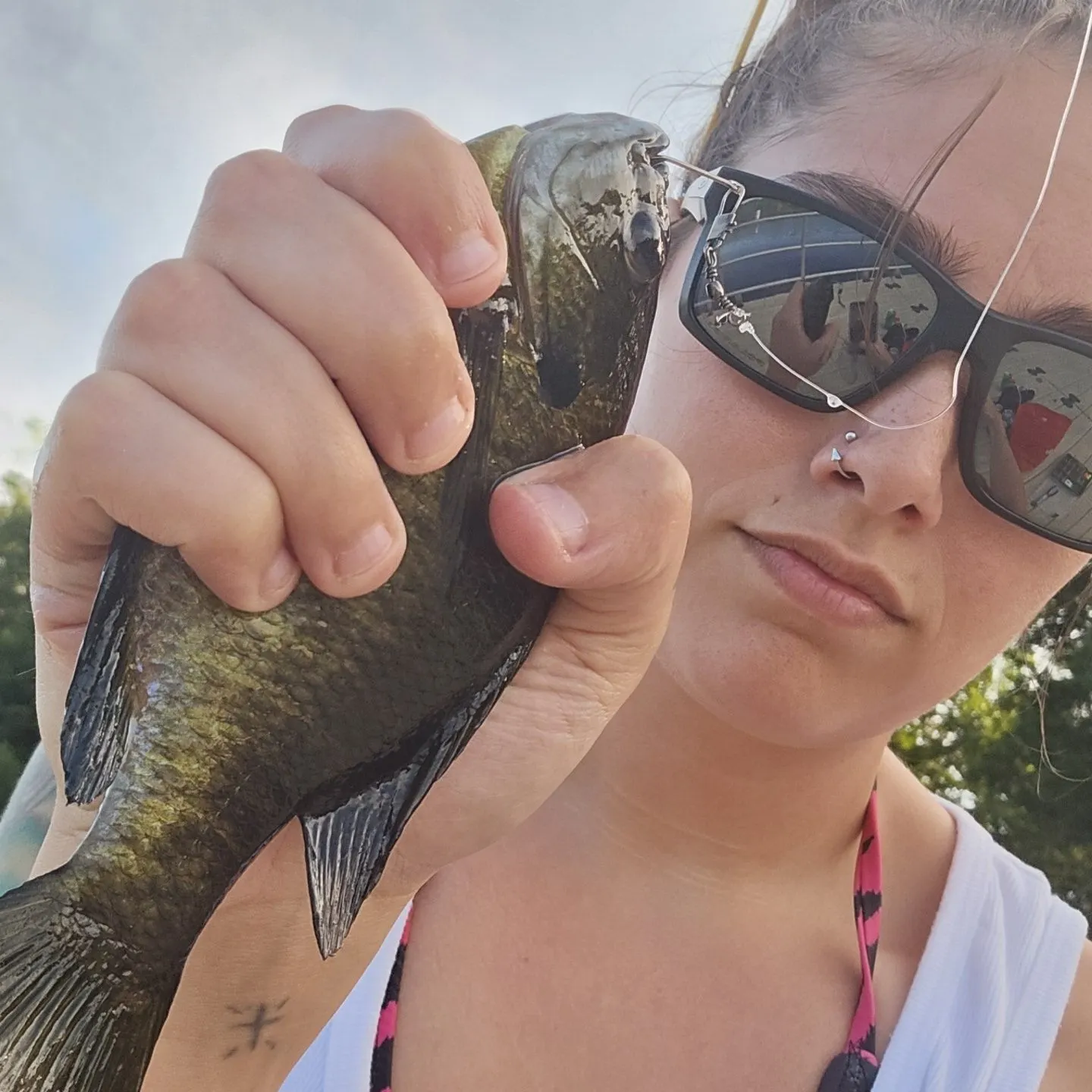 Bluegill caught on Fishbrain