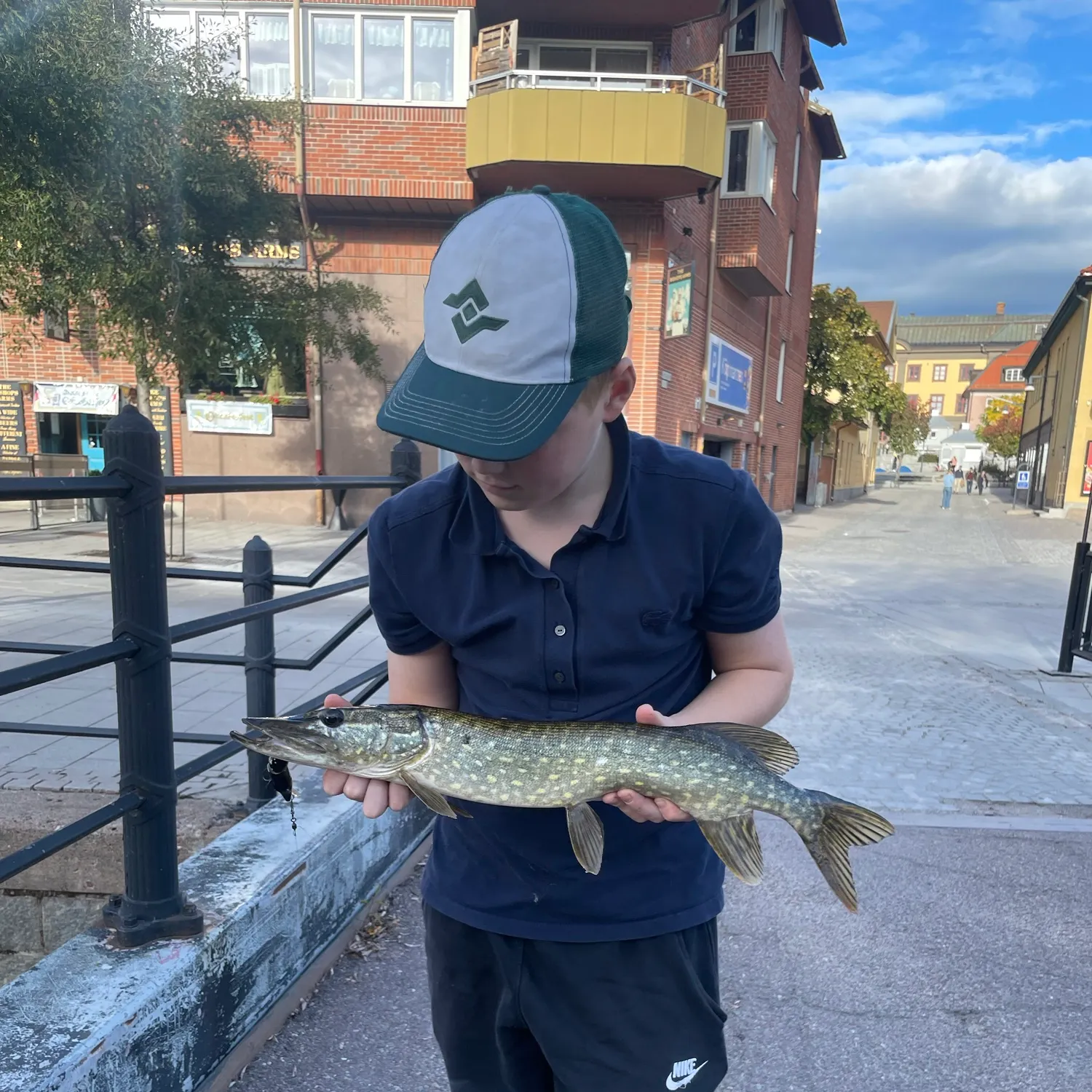 Northern pike caught on Fishbrain
