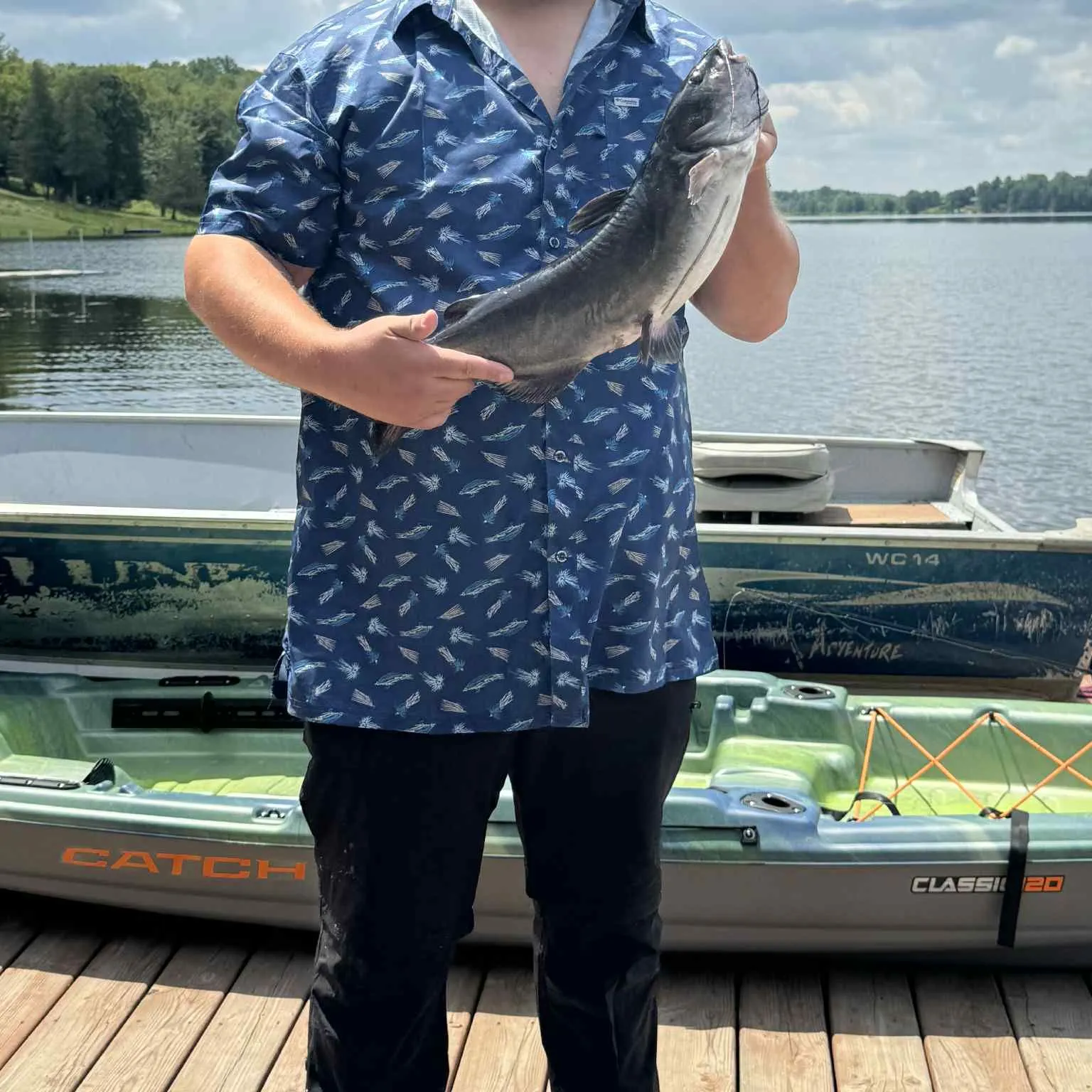 recently logged catches